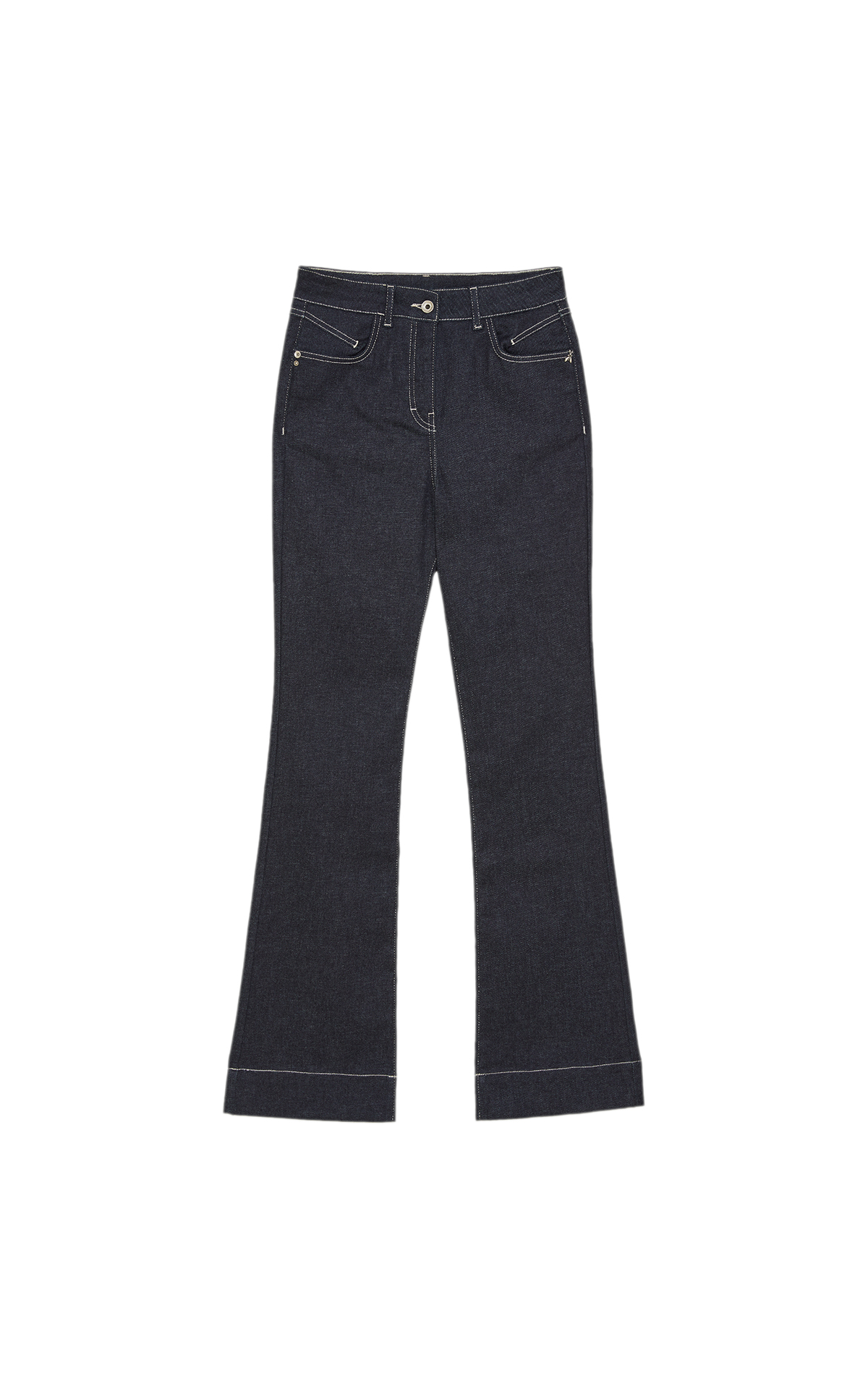 Patrizia Pepe  Denim flared trousers 