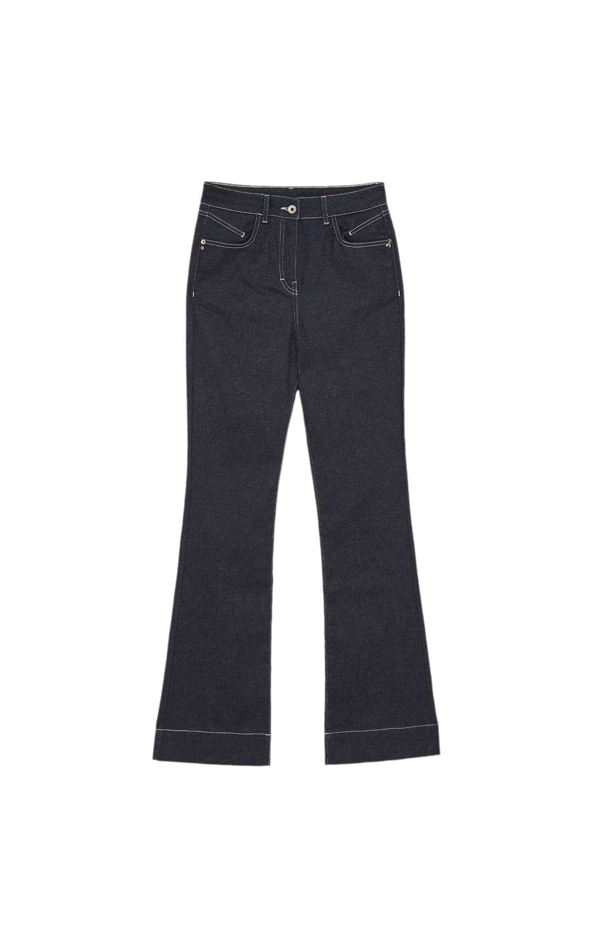 Patrizia Pepe  Denim flared trousers