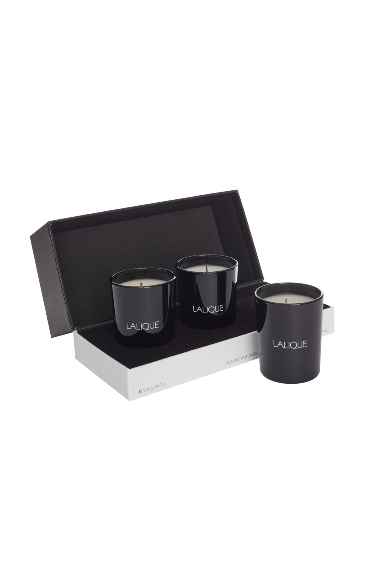 Lalique 3 mini candles Tresors d'Orient from Bicester Village