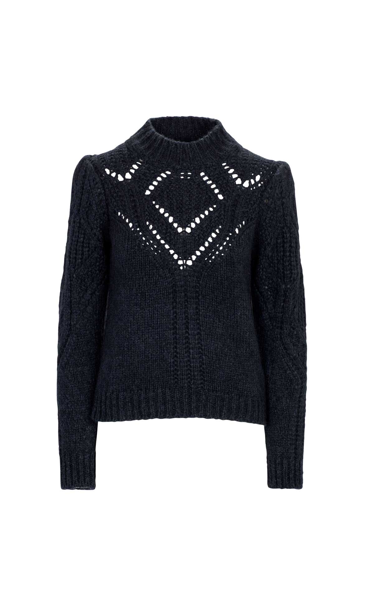Black sweater with stones Ba&sh