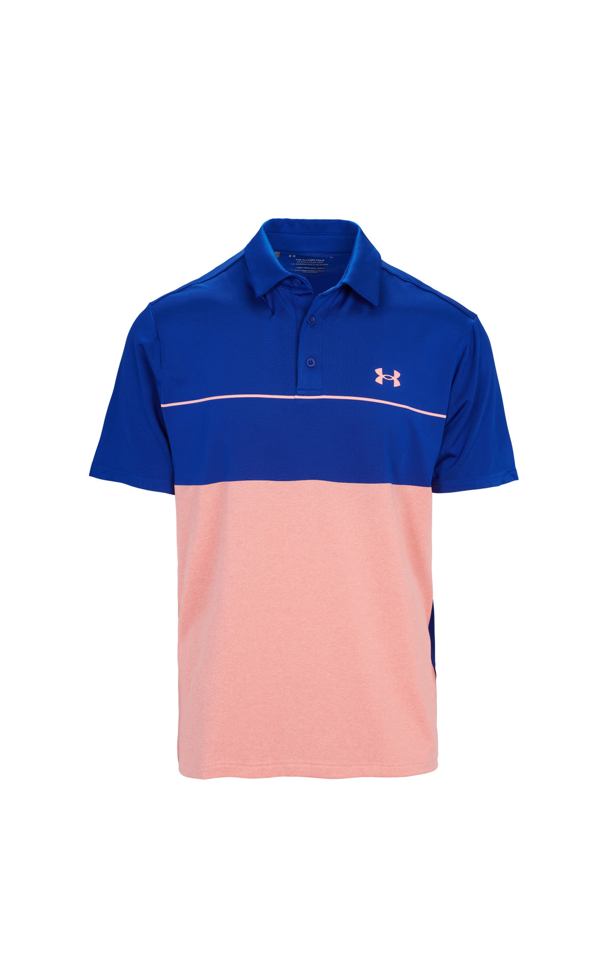 Blue and pink golf polo shirt Under Armour
