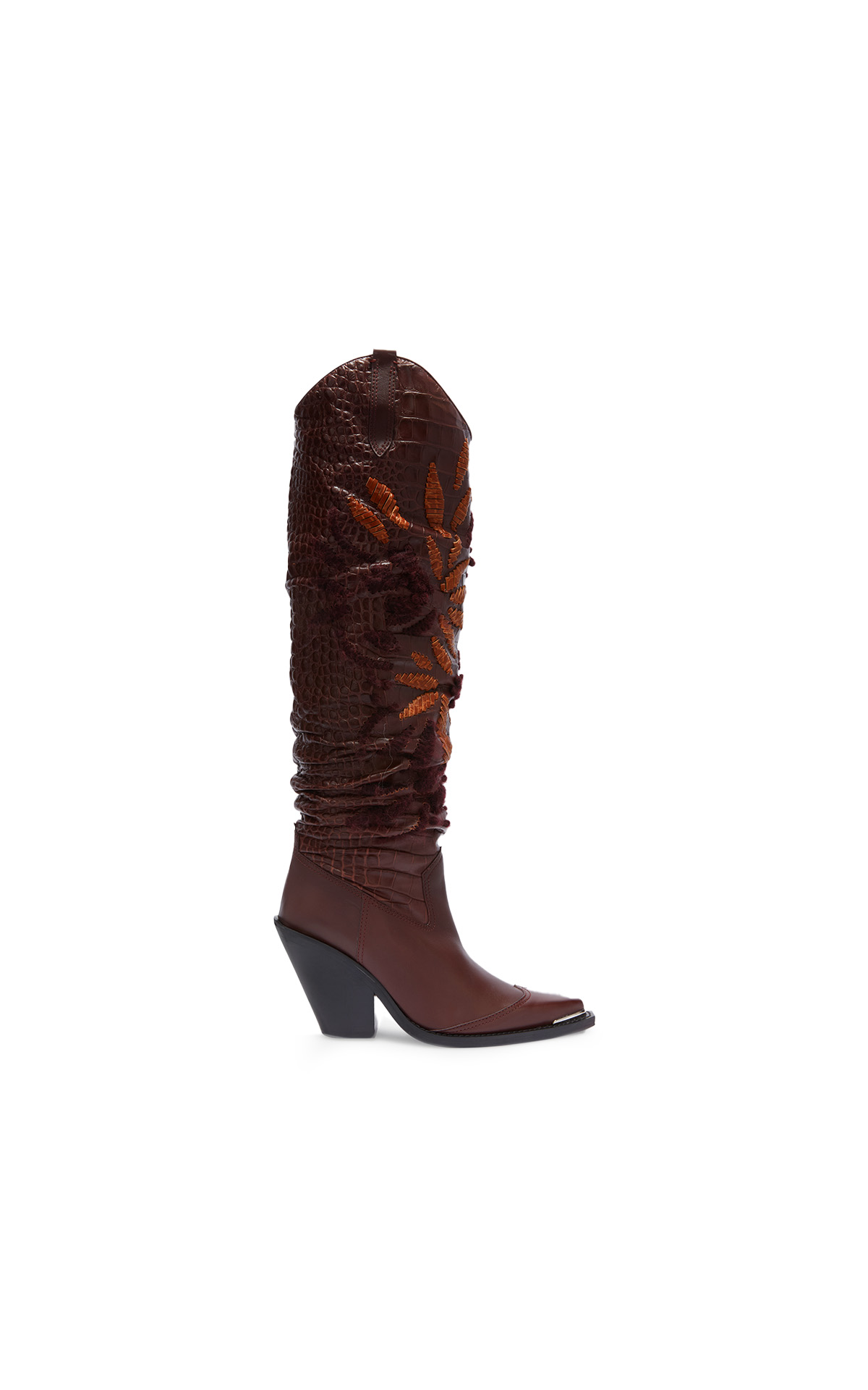 Ermanno Scervino Texan floral brown