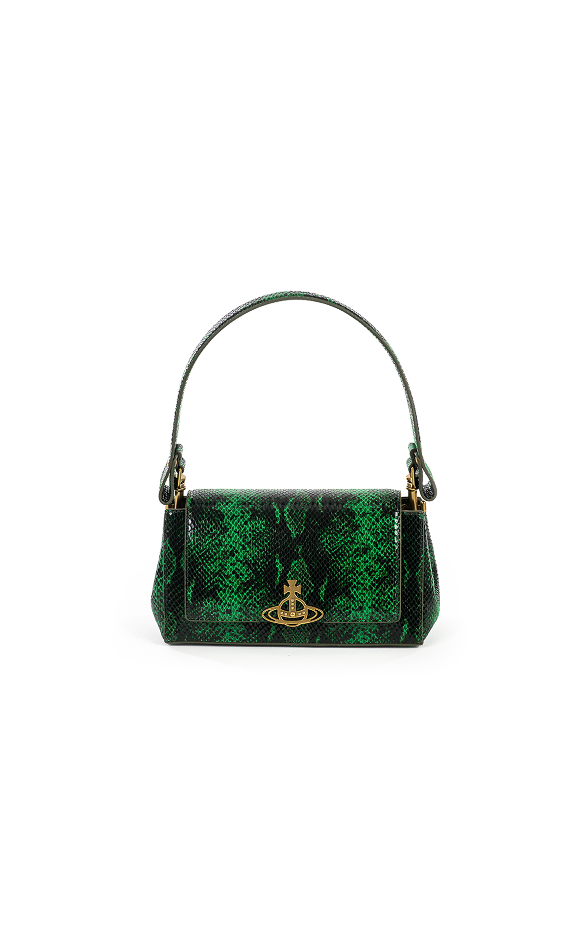 VIVIENNE WESTWOOD black and green bag
