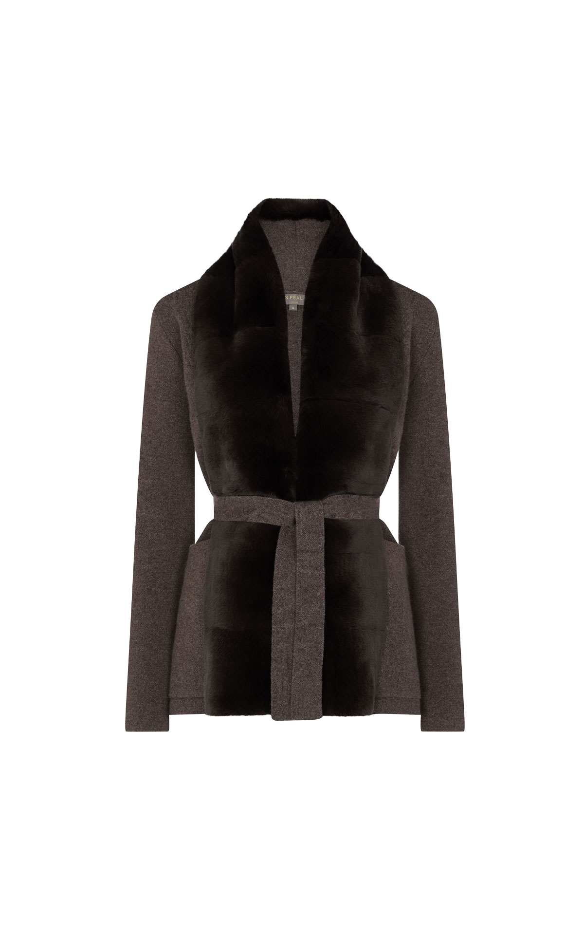 N Peal Ruby fur cardigan  from Bicester Village