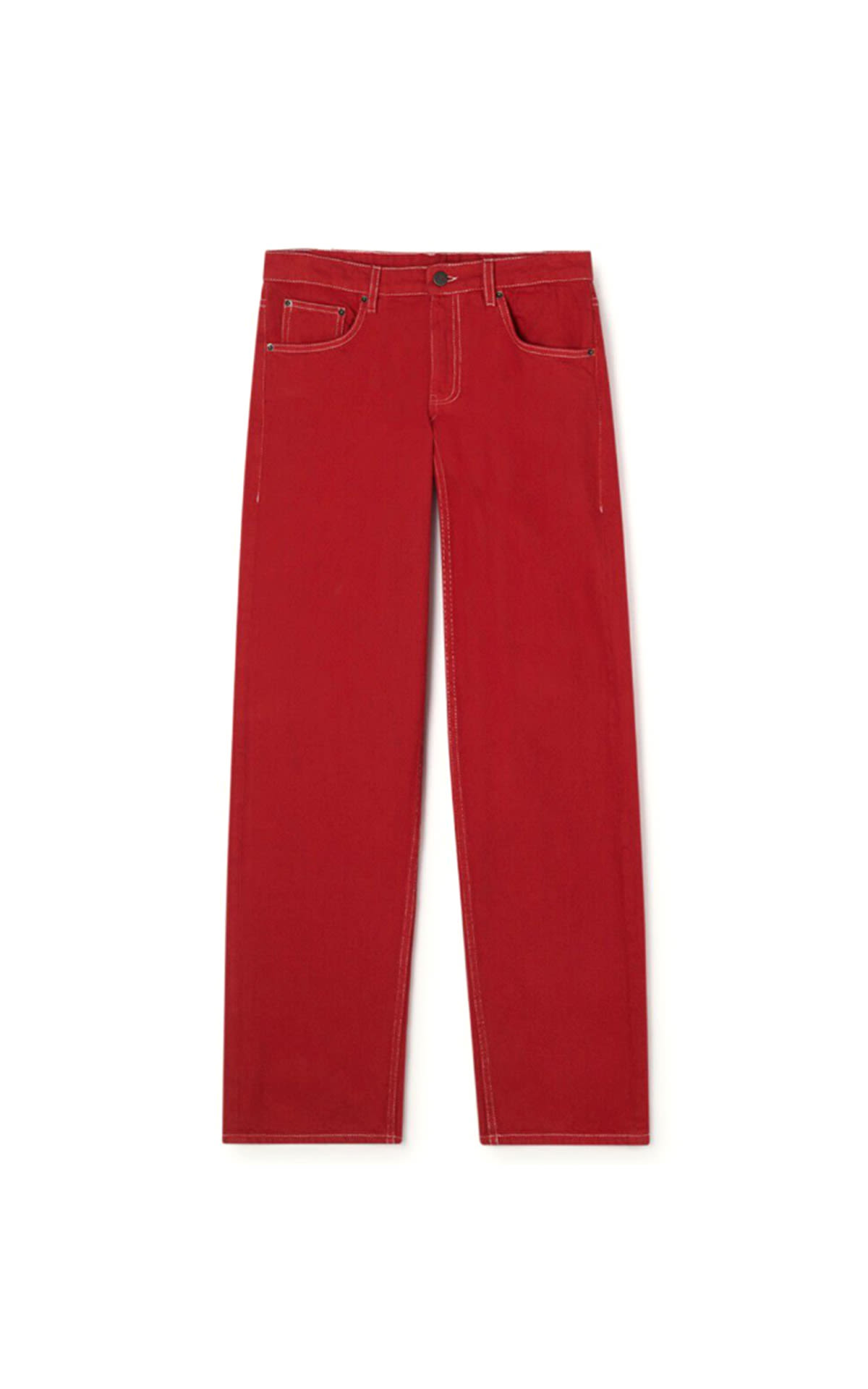Pantalón tejano rojo American Vintage