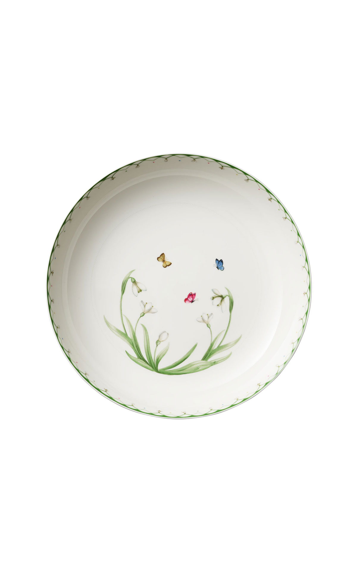 Villeroy and Boch Colourful spring flat plate from Bicester Village