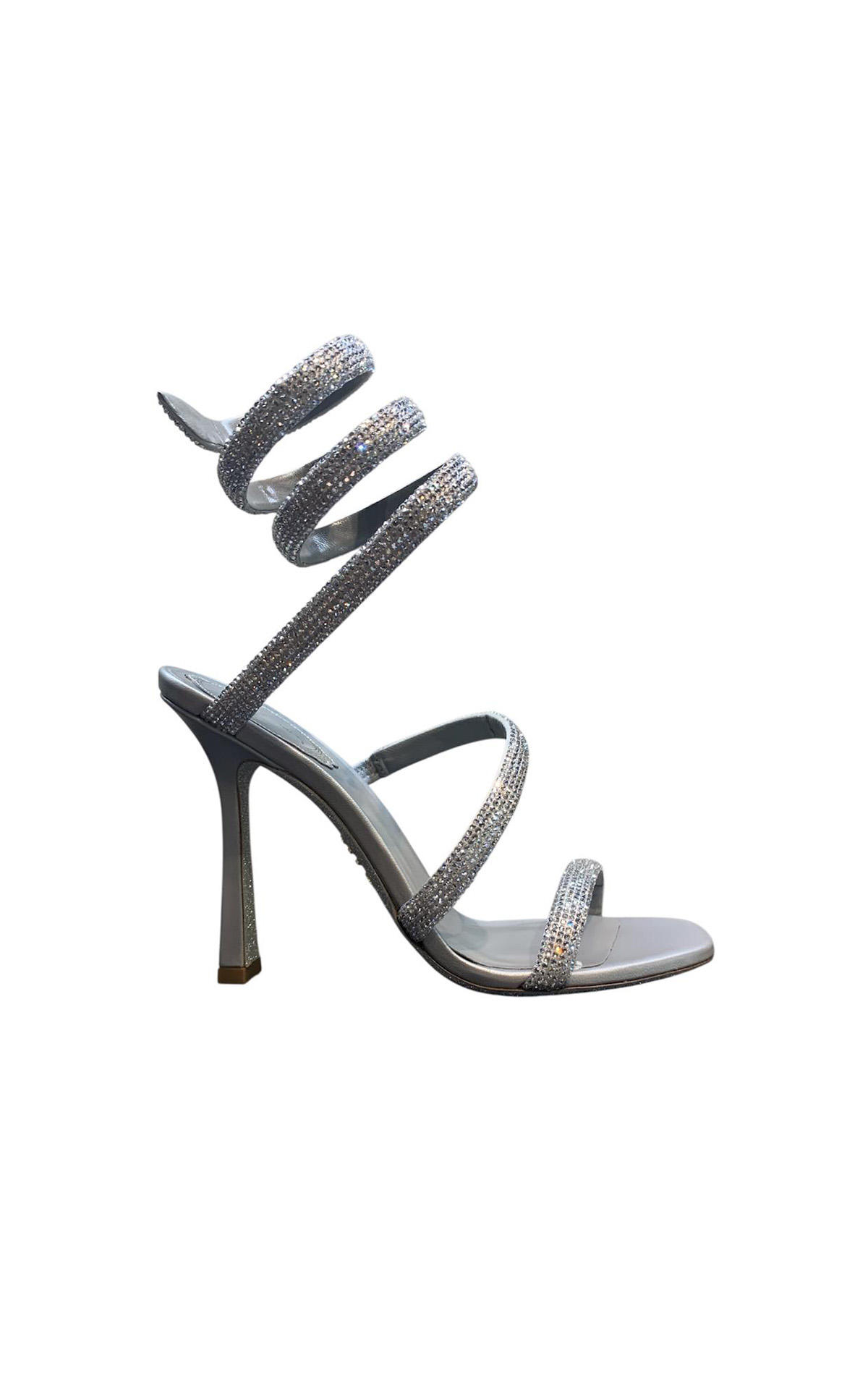 Rene Caovilla Cleo Sandals in Grey