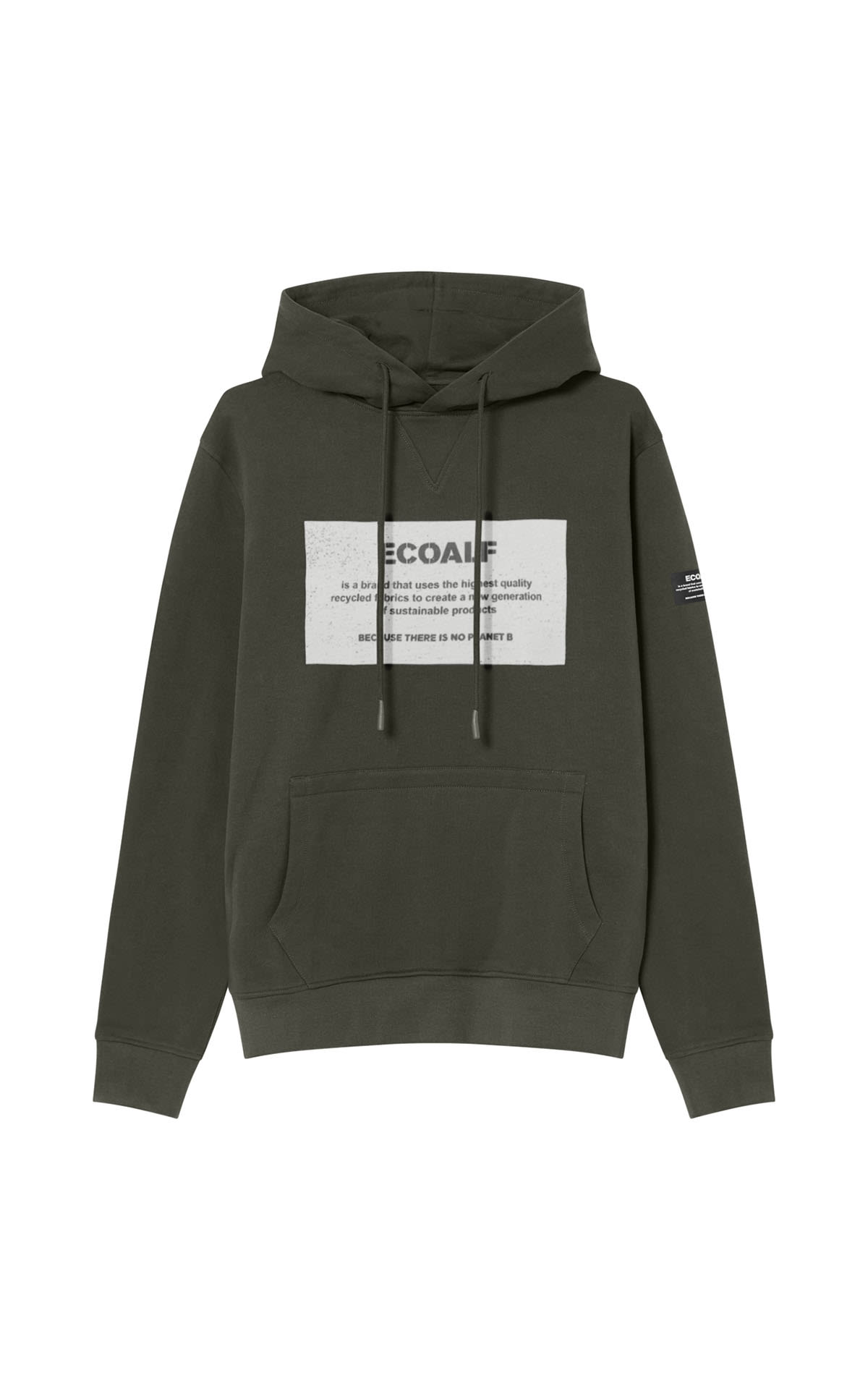 Green hoodie Ecoalf outlet madrid las rozas village