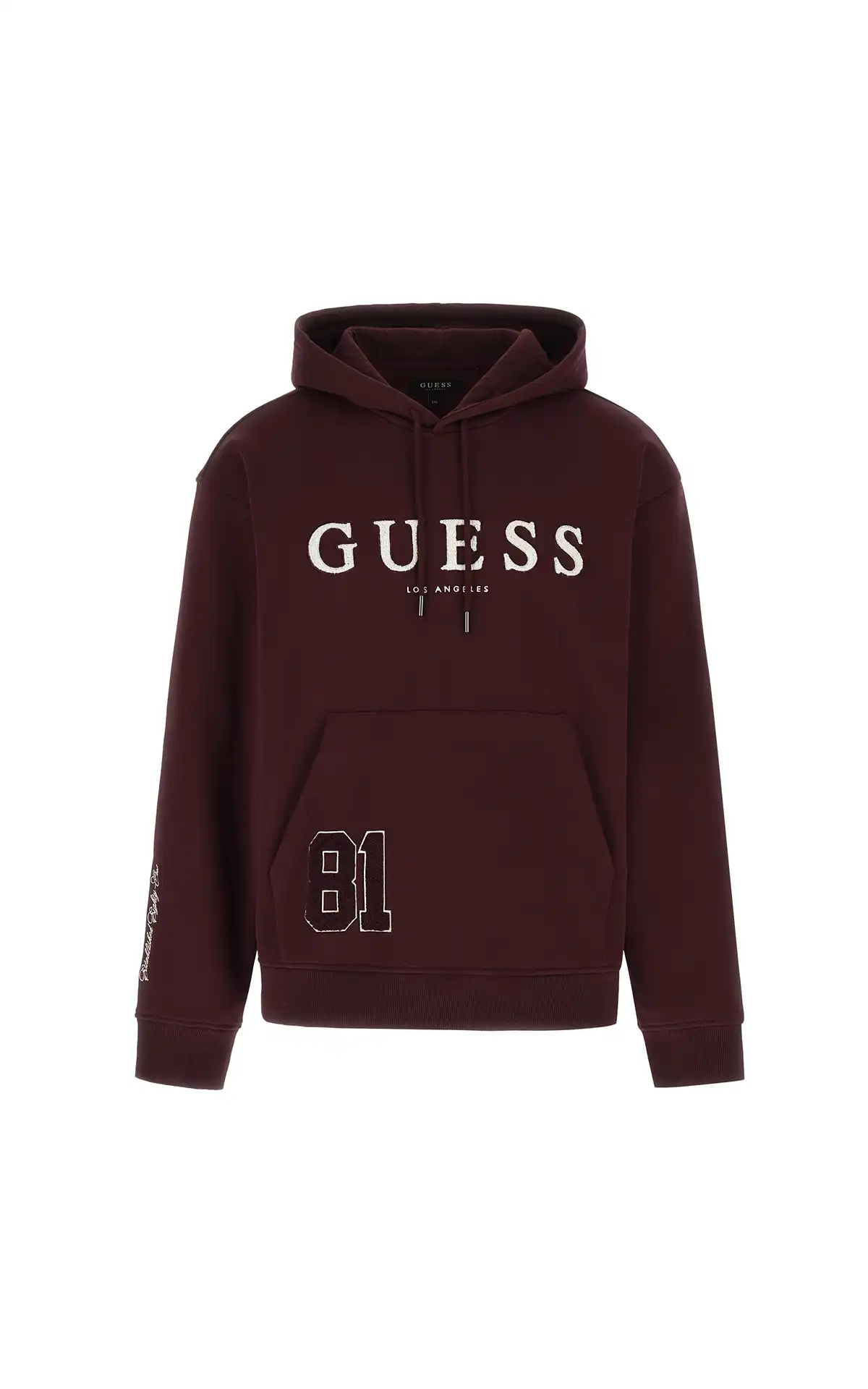 Guess Sweat Miguel rouge foncé La Vallée Village