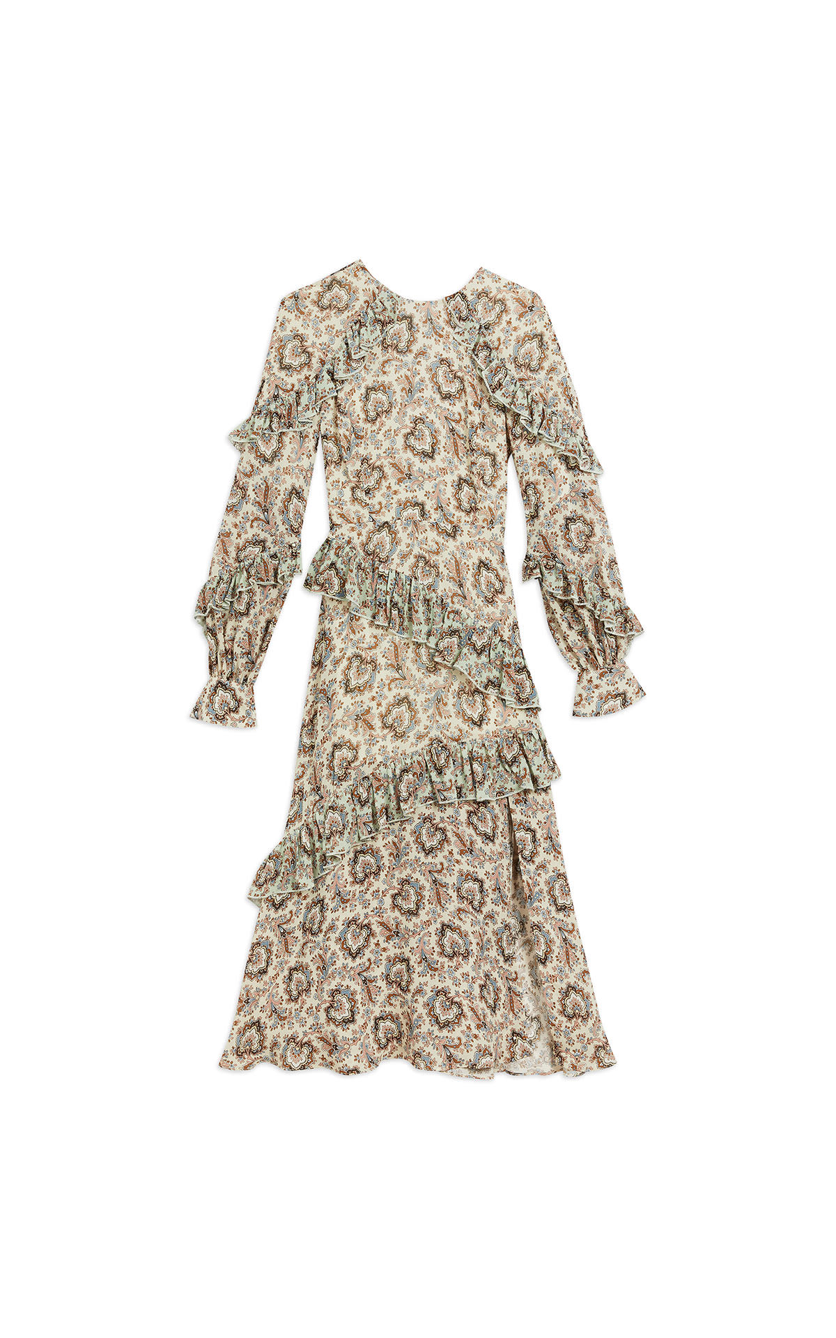 Ted Baker Frilled printed dress from Bicester Village