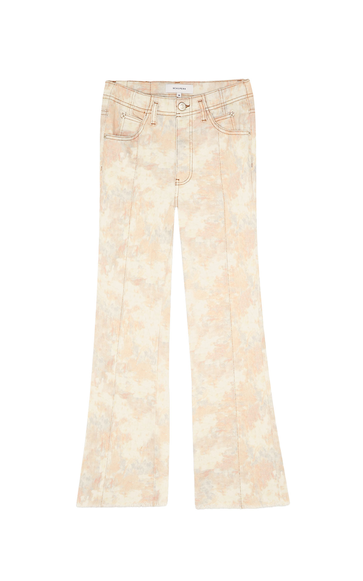 Pantalones estampados acampanados scalpers woman outlet madrid las rozas village