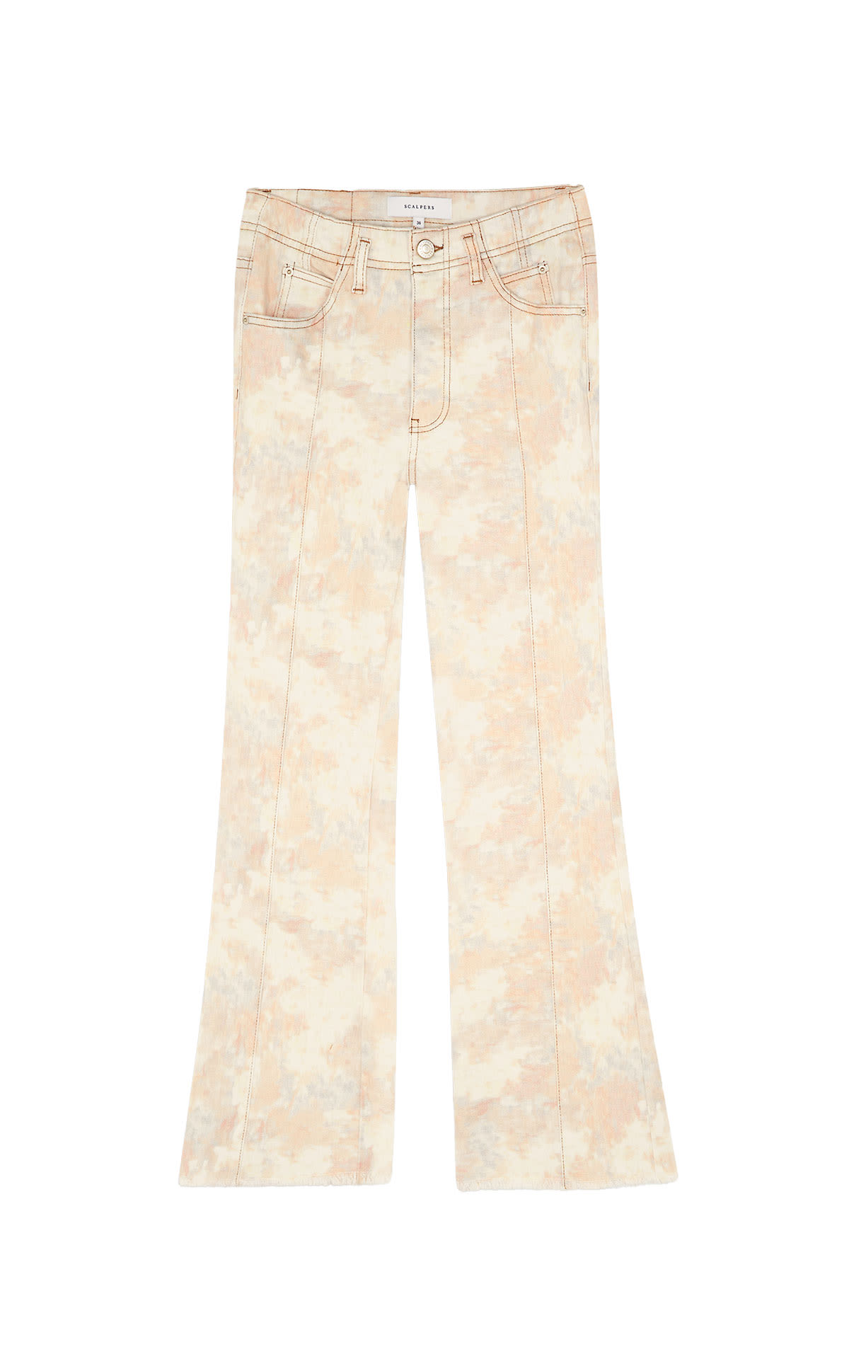 Pantalones estampados acampanados scalpers woman outlet madrid las rozas village