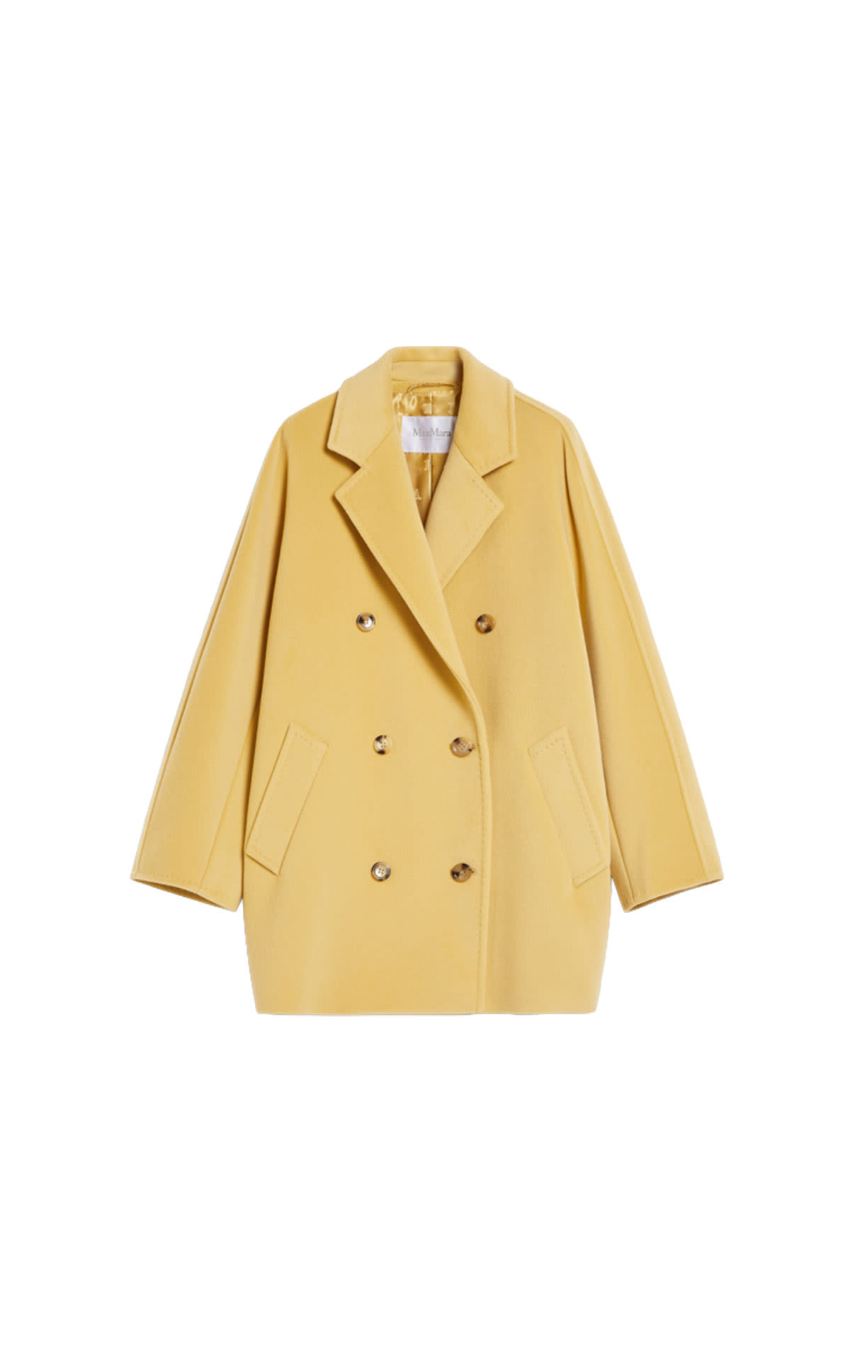 MaxMara Double breasted beaver coat from Bicester Village