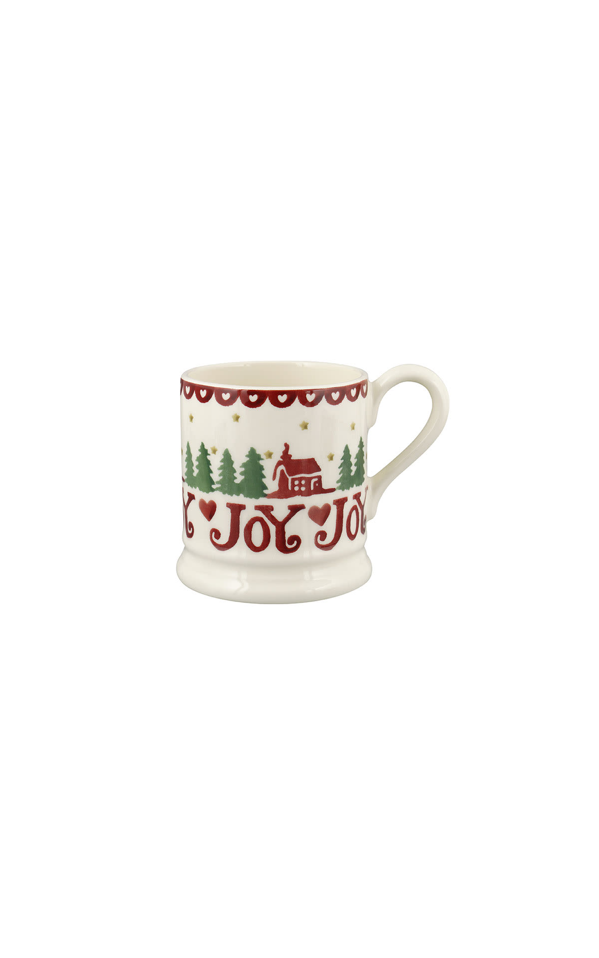 Emma Bridgewater Cabin joy half pint mug from Bicester Village