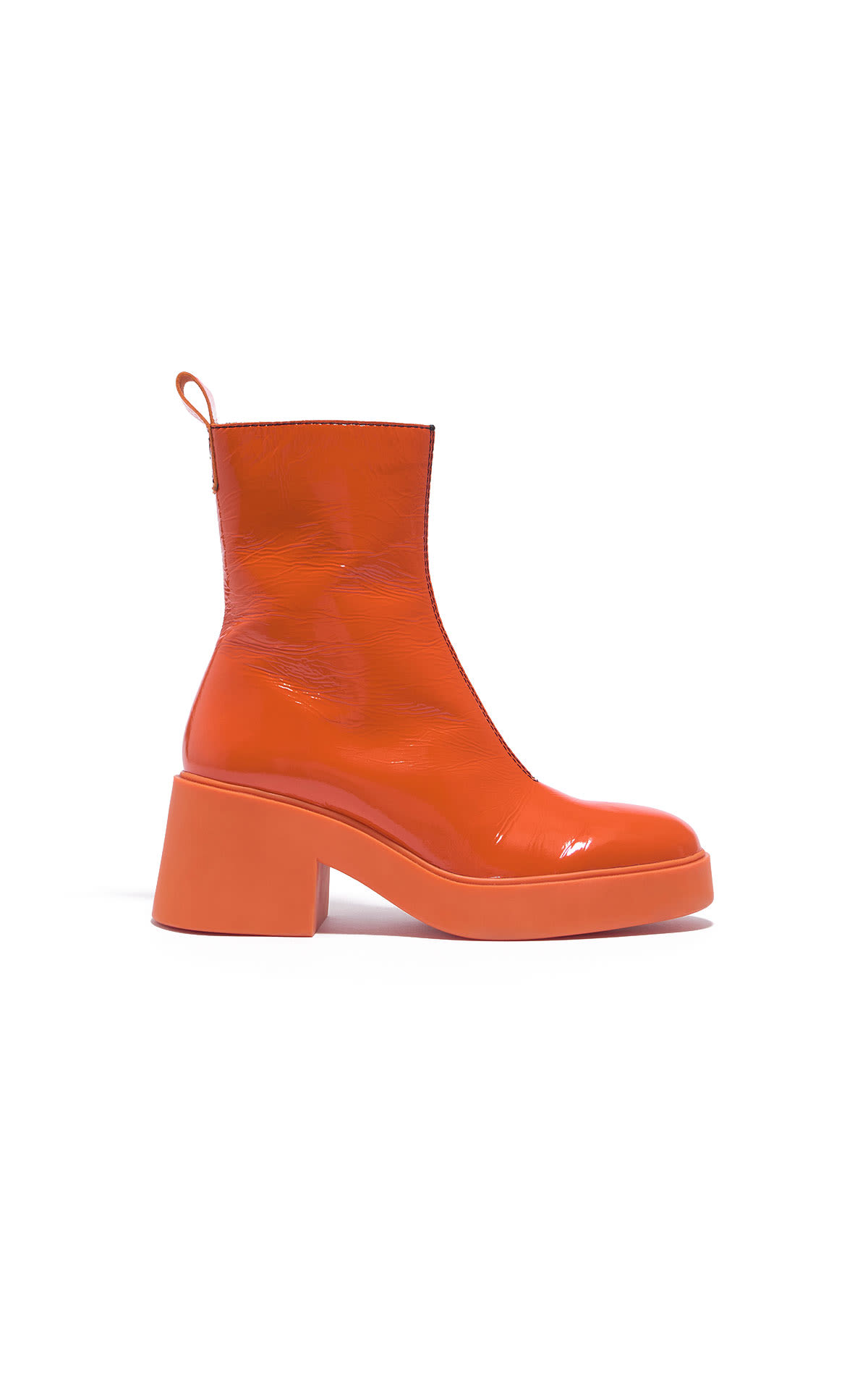 orange boots Bimba y Lola
