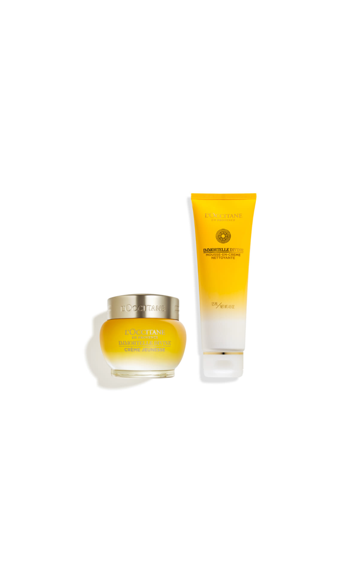 L'Occitane two products Duo Immortelle Divine