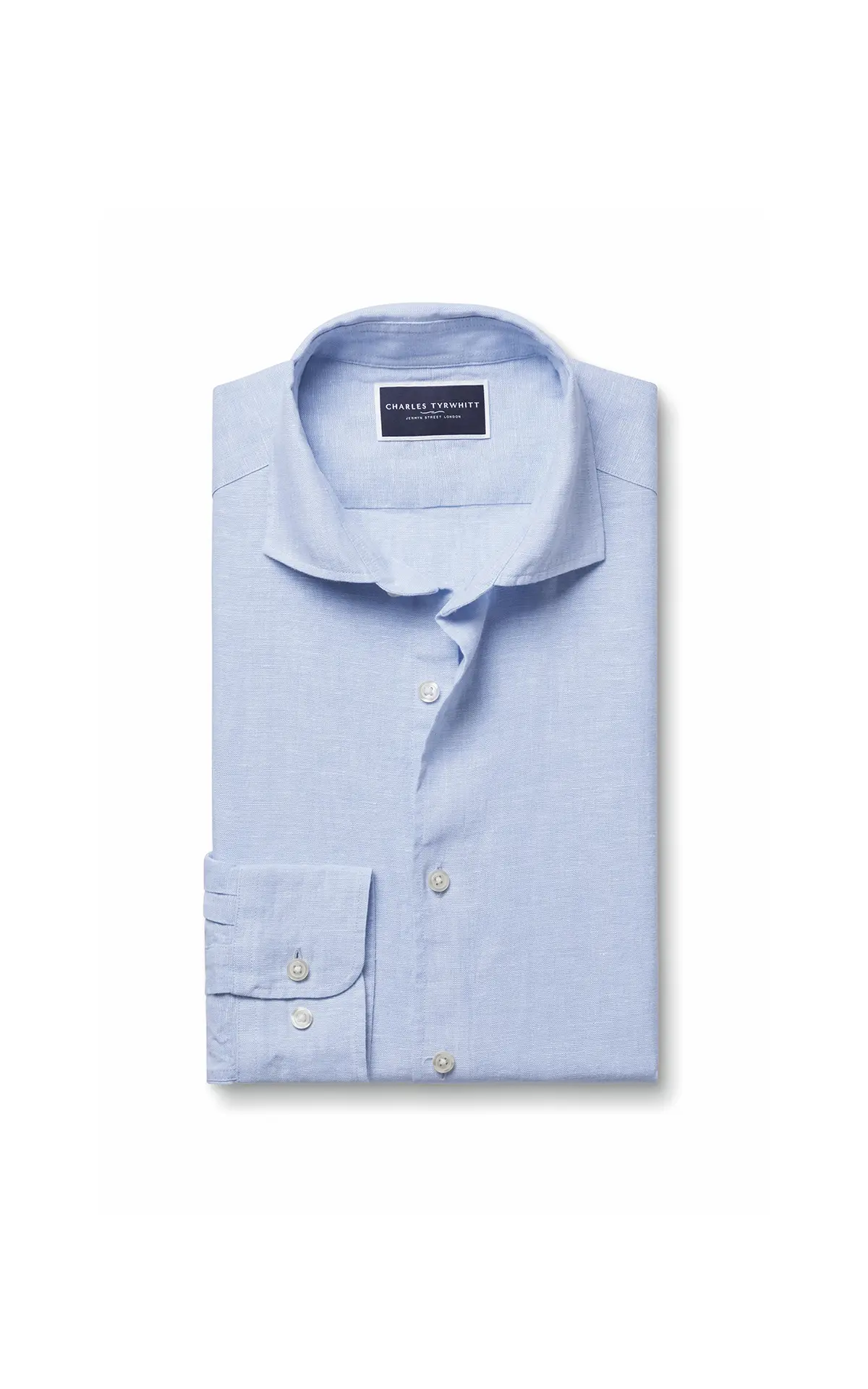 Charles Tyrwhitt Chemise en lin rose saumon La Vallée Village