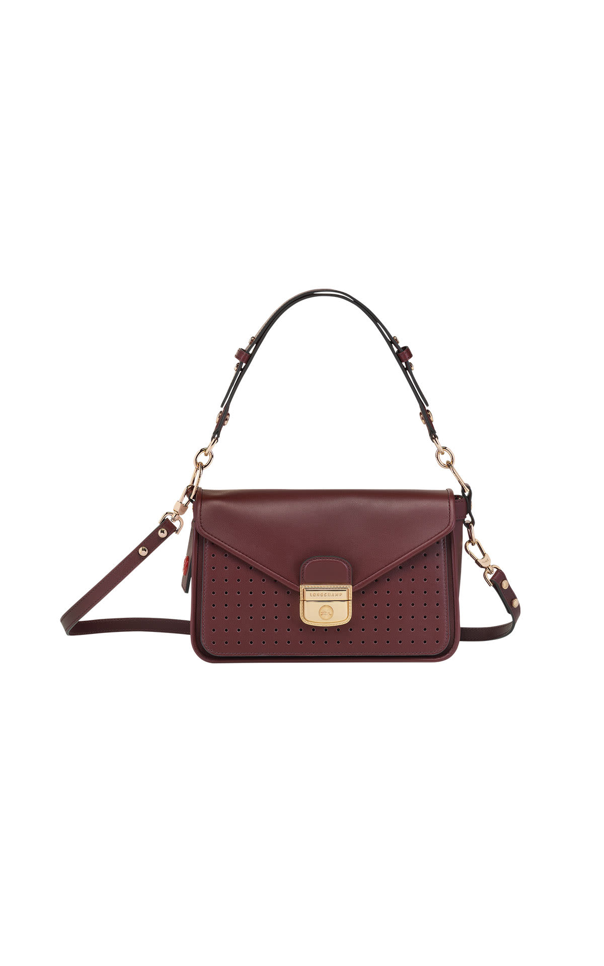 Longchamp Mademoiselle Longchamp small crossbody bag with detachable strap from Bicester Village