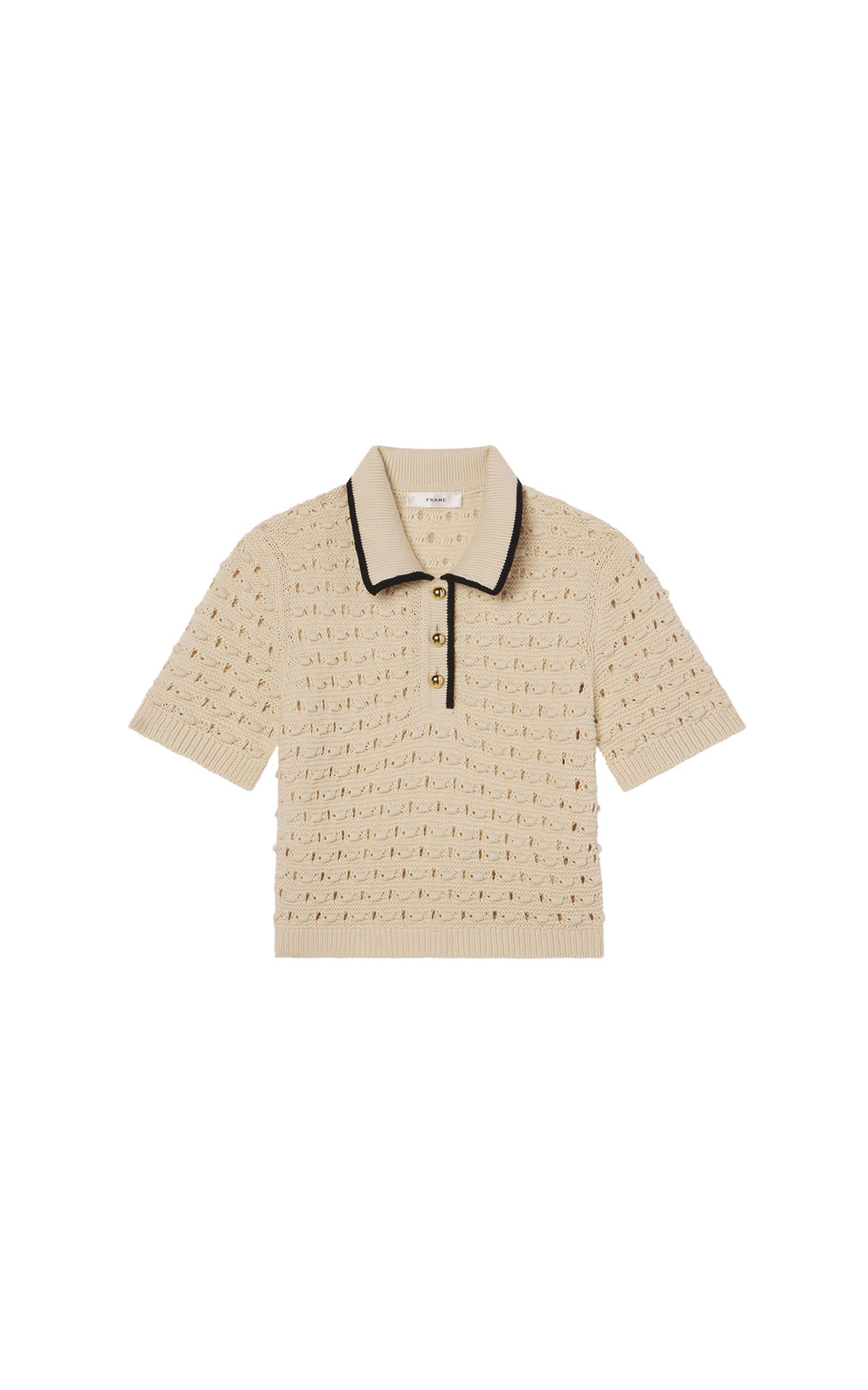 Frame The bauble polo, cream from Bicester Village