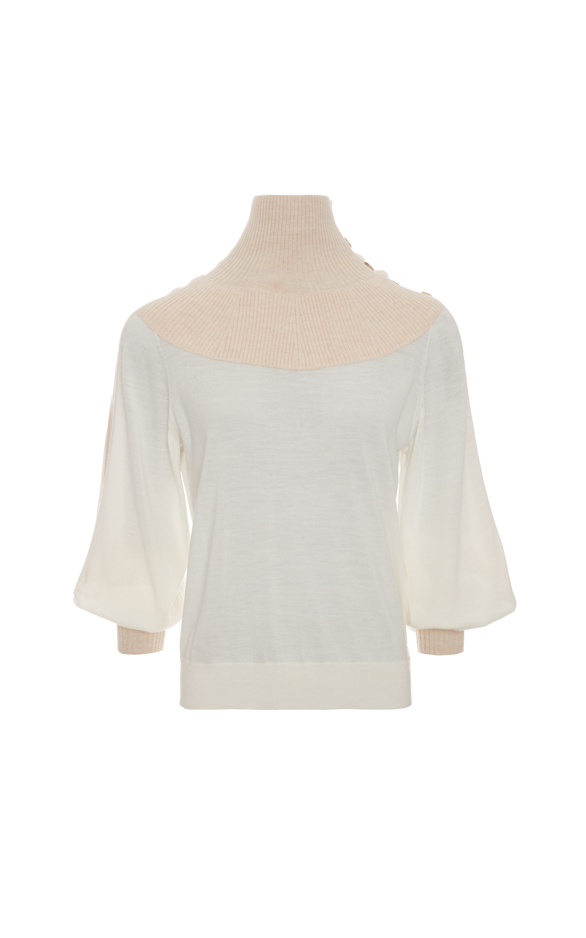 Chloé Cloudy white pullover from Bicester Village