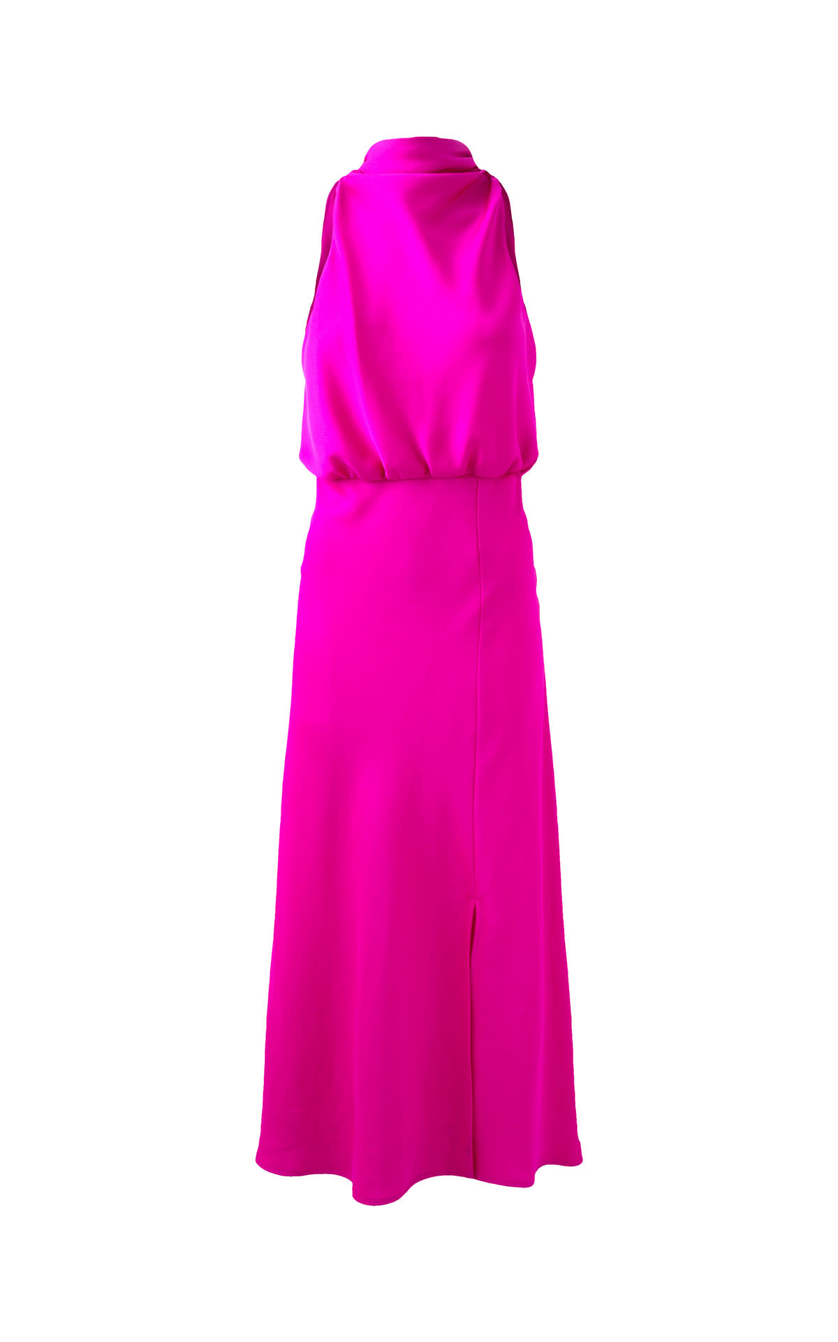 Vestido largo rosa  DKNY