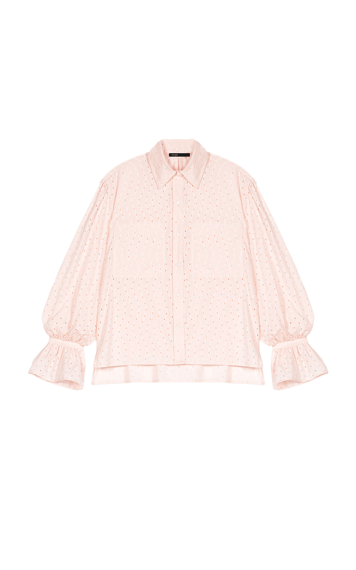 Maje pink blouse