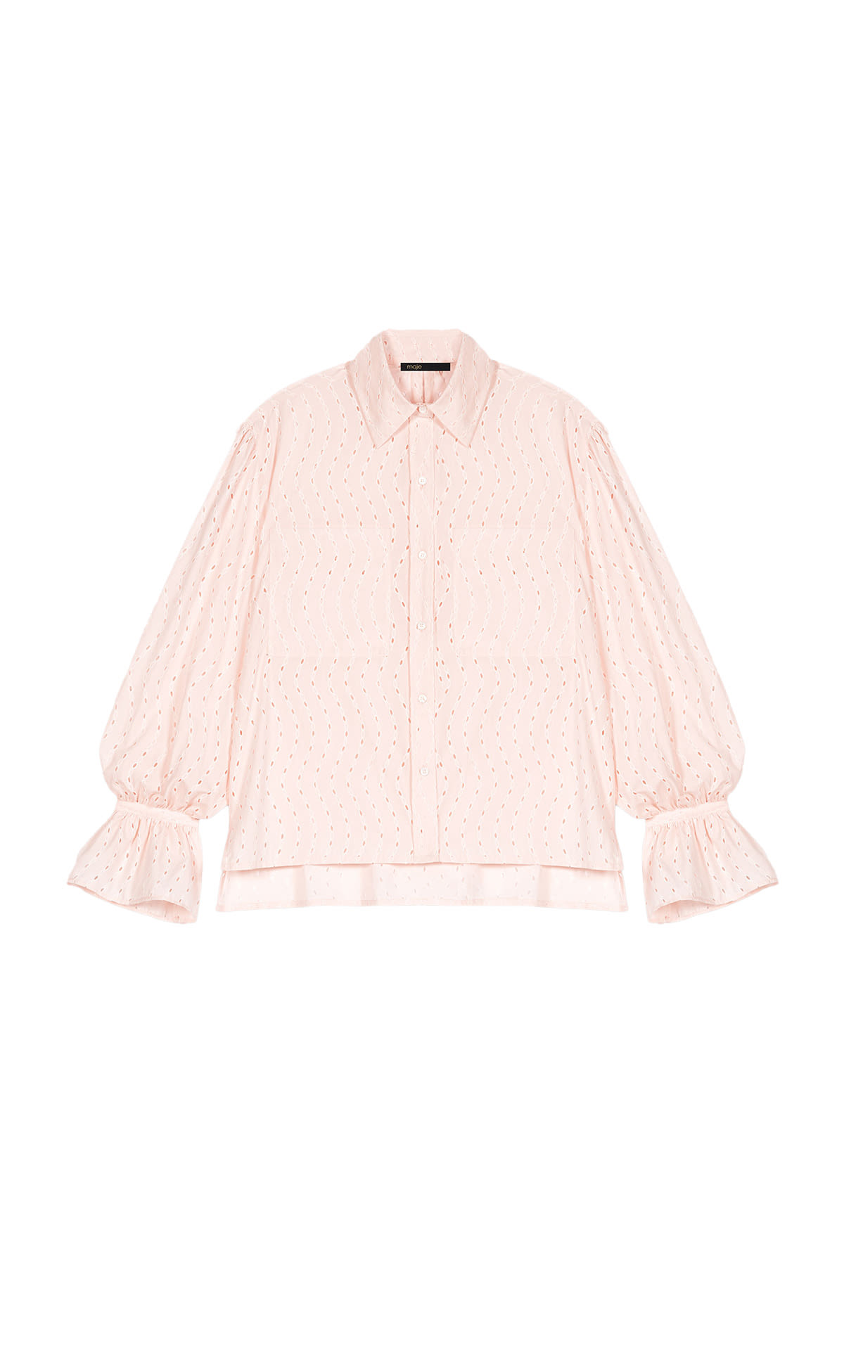 Maje pink blouse