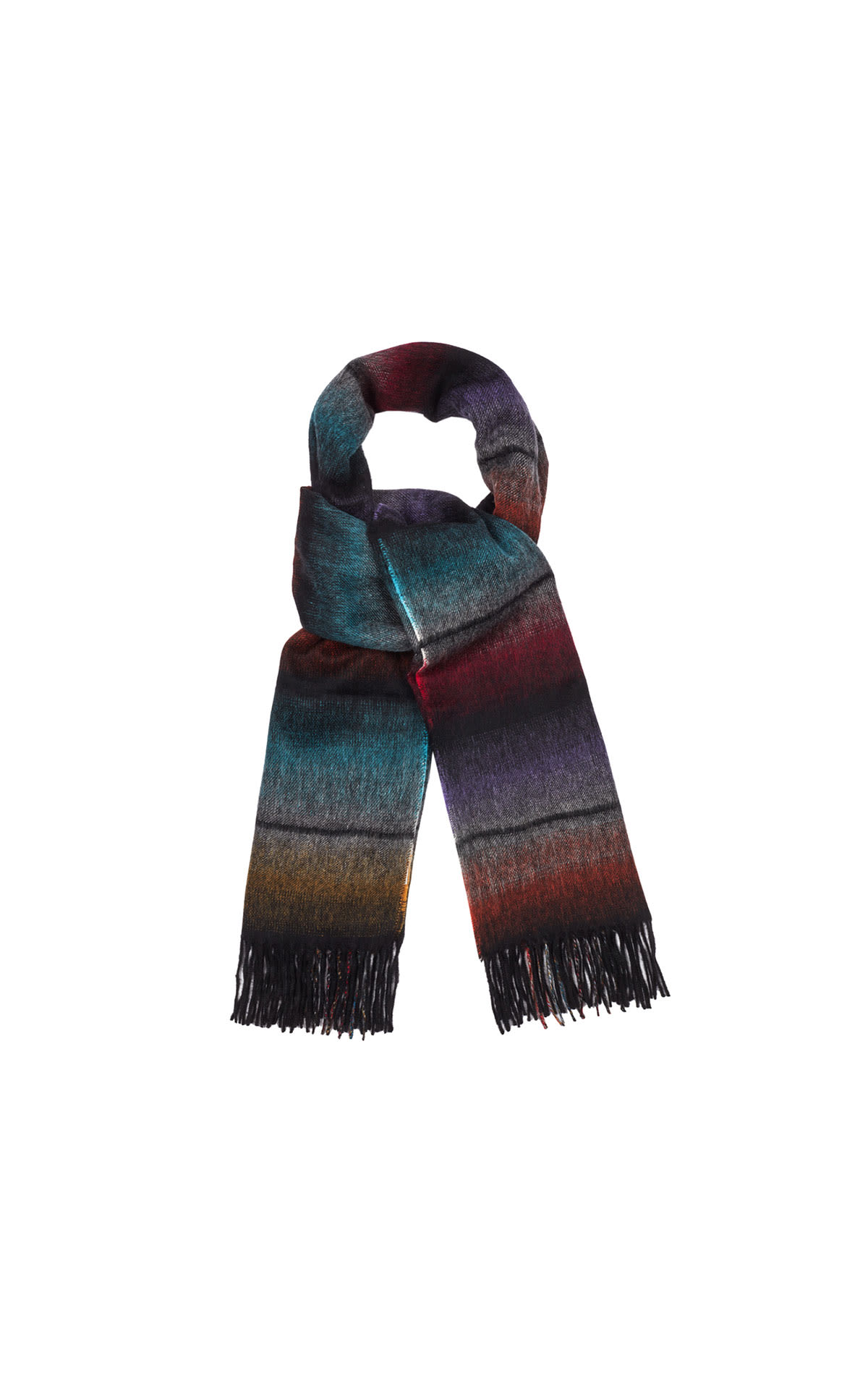 Paul Smith Ombre scarf from Bicester Village