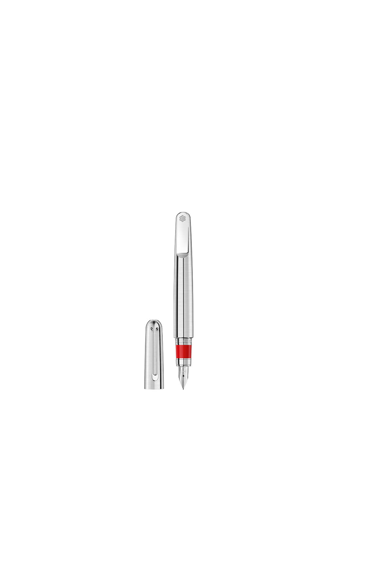 Montblanc M red signature FP M from Bicester Village