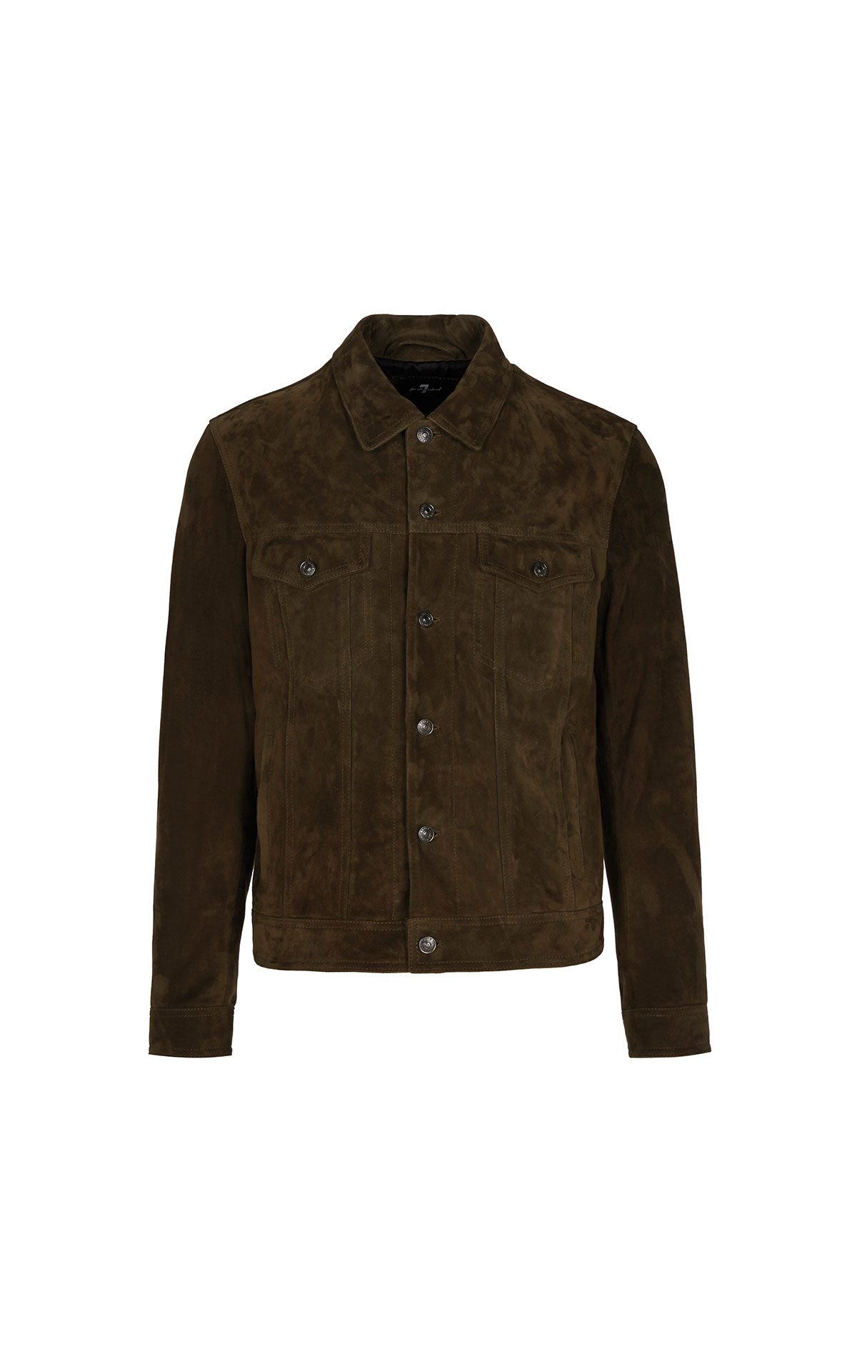 7 For all Mankind Trucker jacket suede from Bicester Village