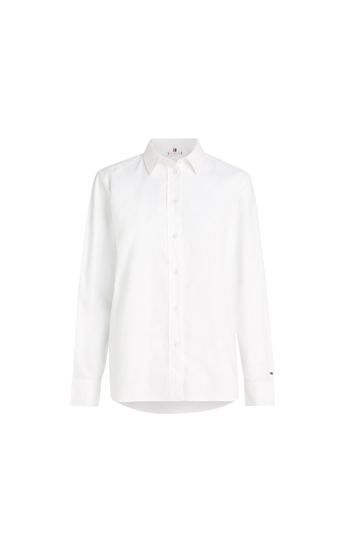 Camisa blanca básica Tommy Hilfiger outlet barcelona la roca village