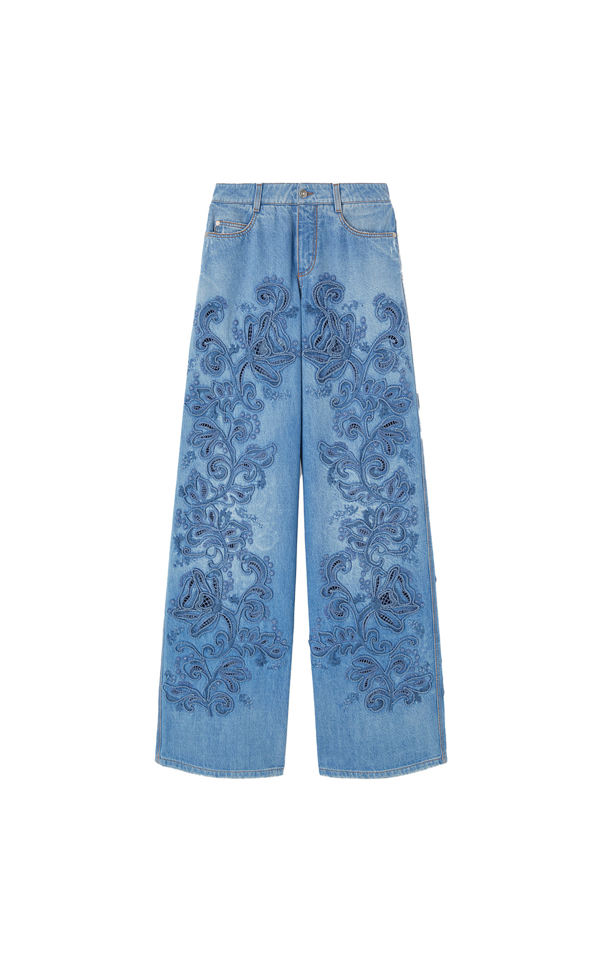 Ermanno Scervino jeans with embroidery 