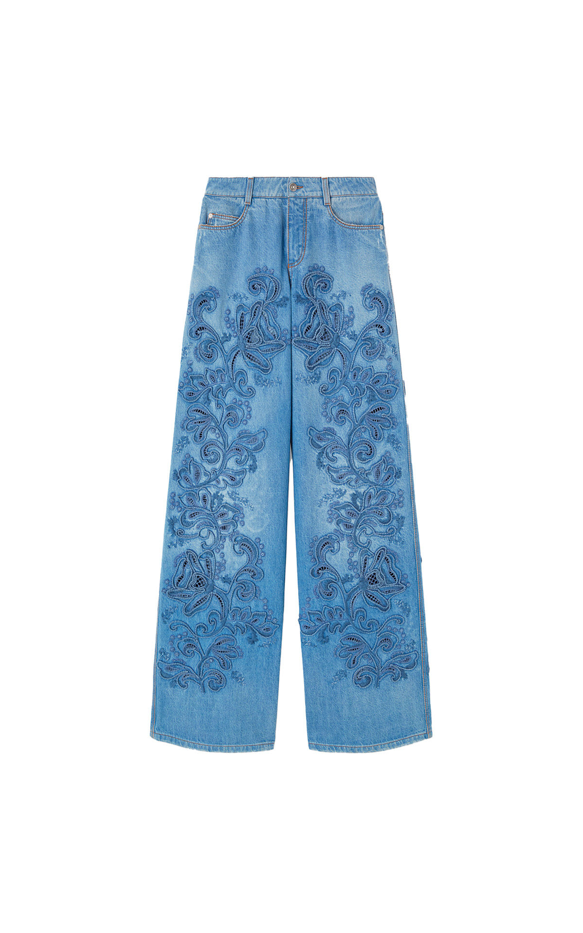Ermanno Scervino jeans with embroidery