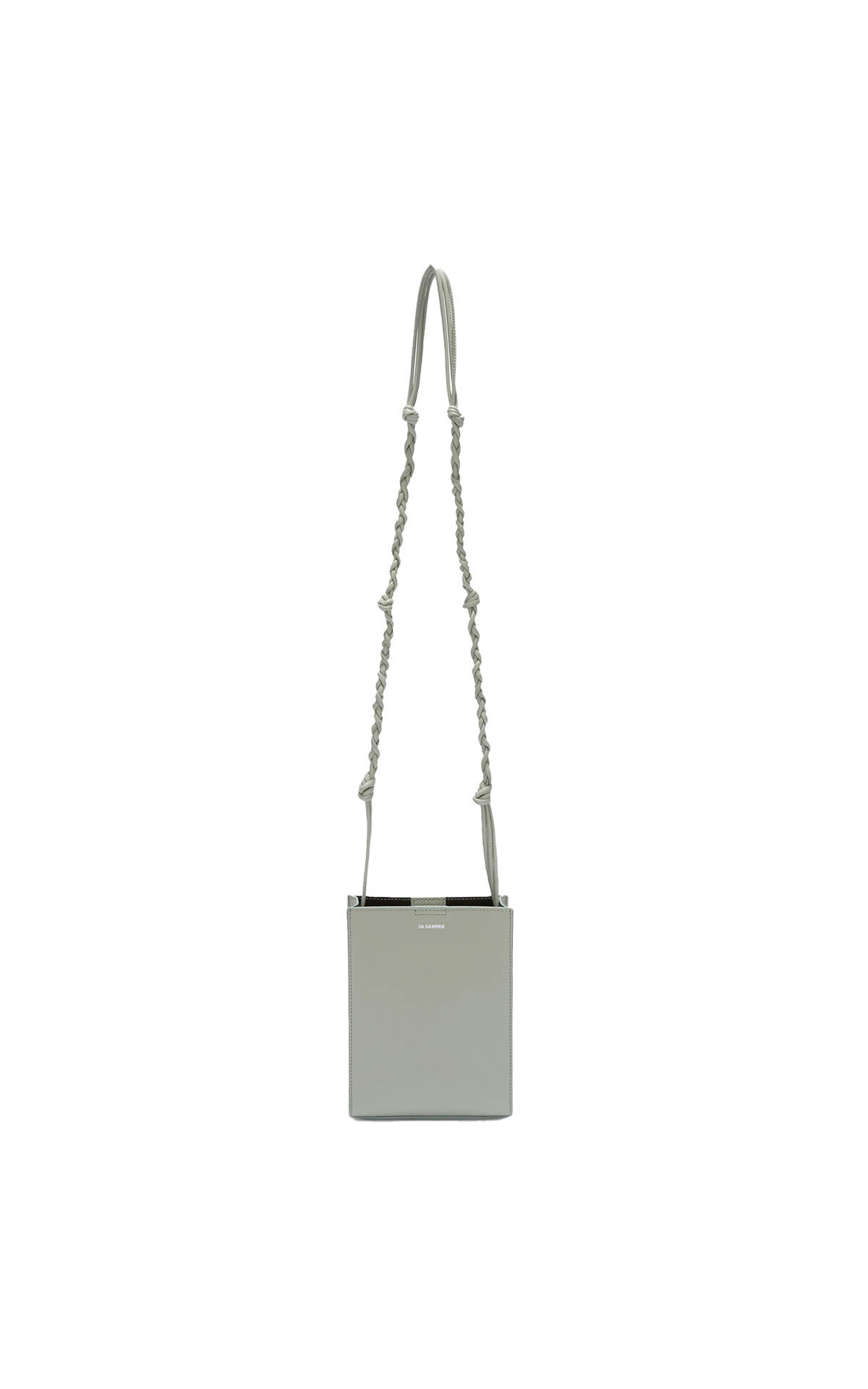 Jil Sander light grey TANGLE bag