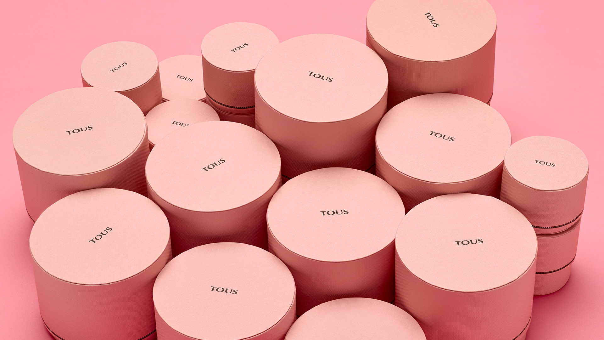 TOUS pink boxes