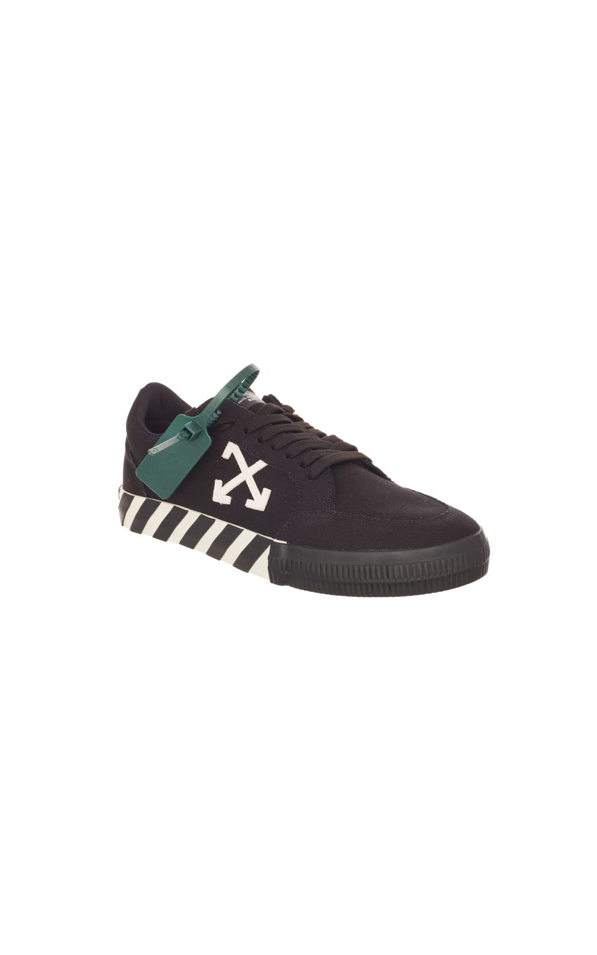 OFF-WHITE Low vulcanized canvas black white from Bicester Village