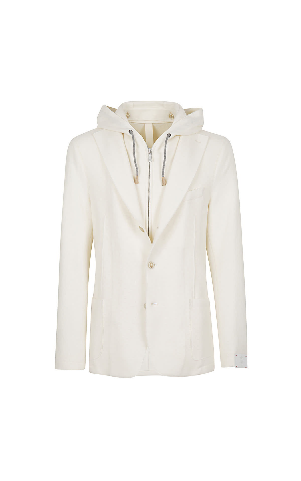Eleventy Wool hooded blazer from Bicester Village