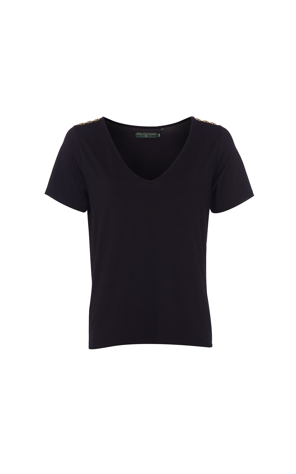 Holland Cooper Relax fit vee neck tee   from Bicester Village