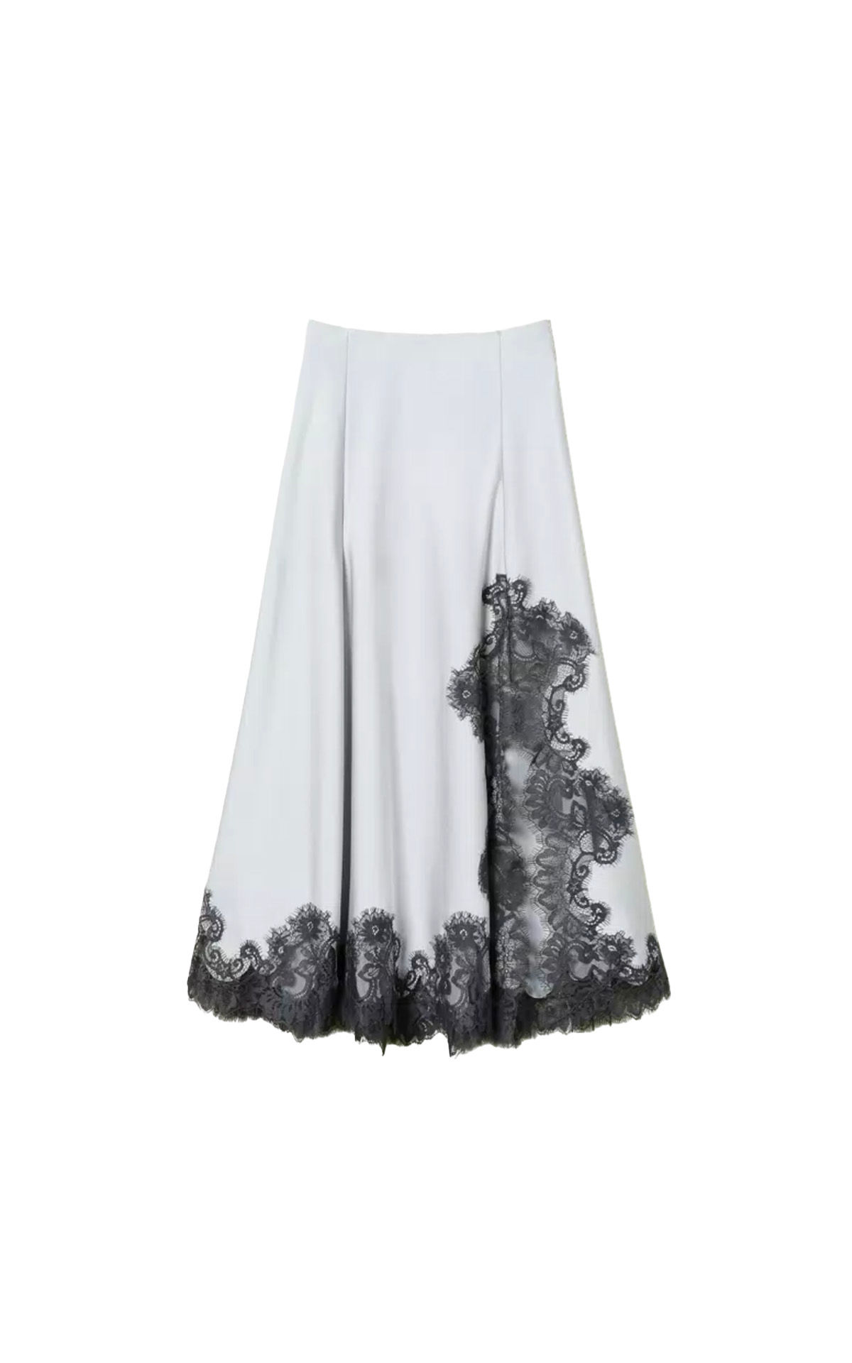 Twinset long skirt in black and white