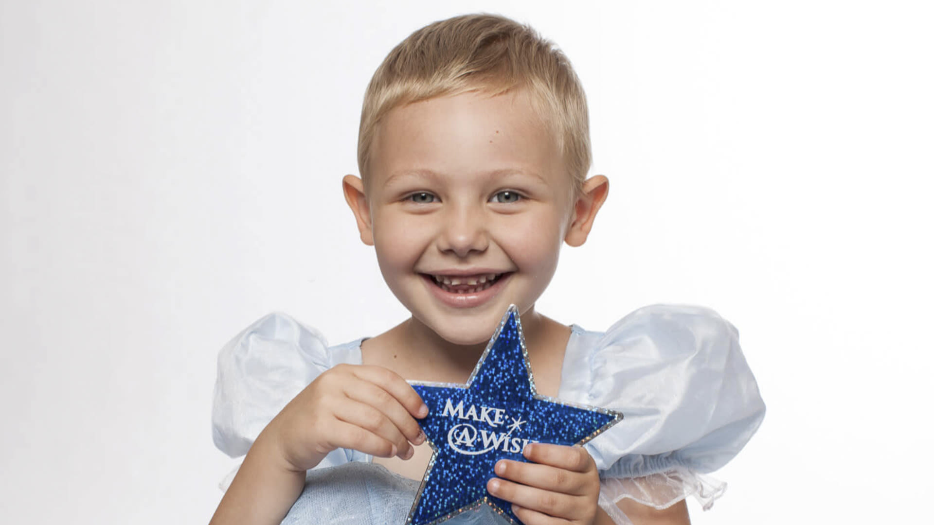 Blonde girl with a star from Make A Wish