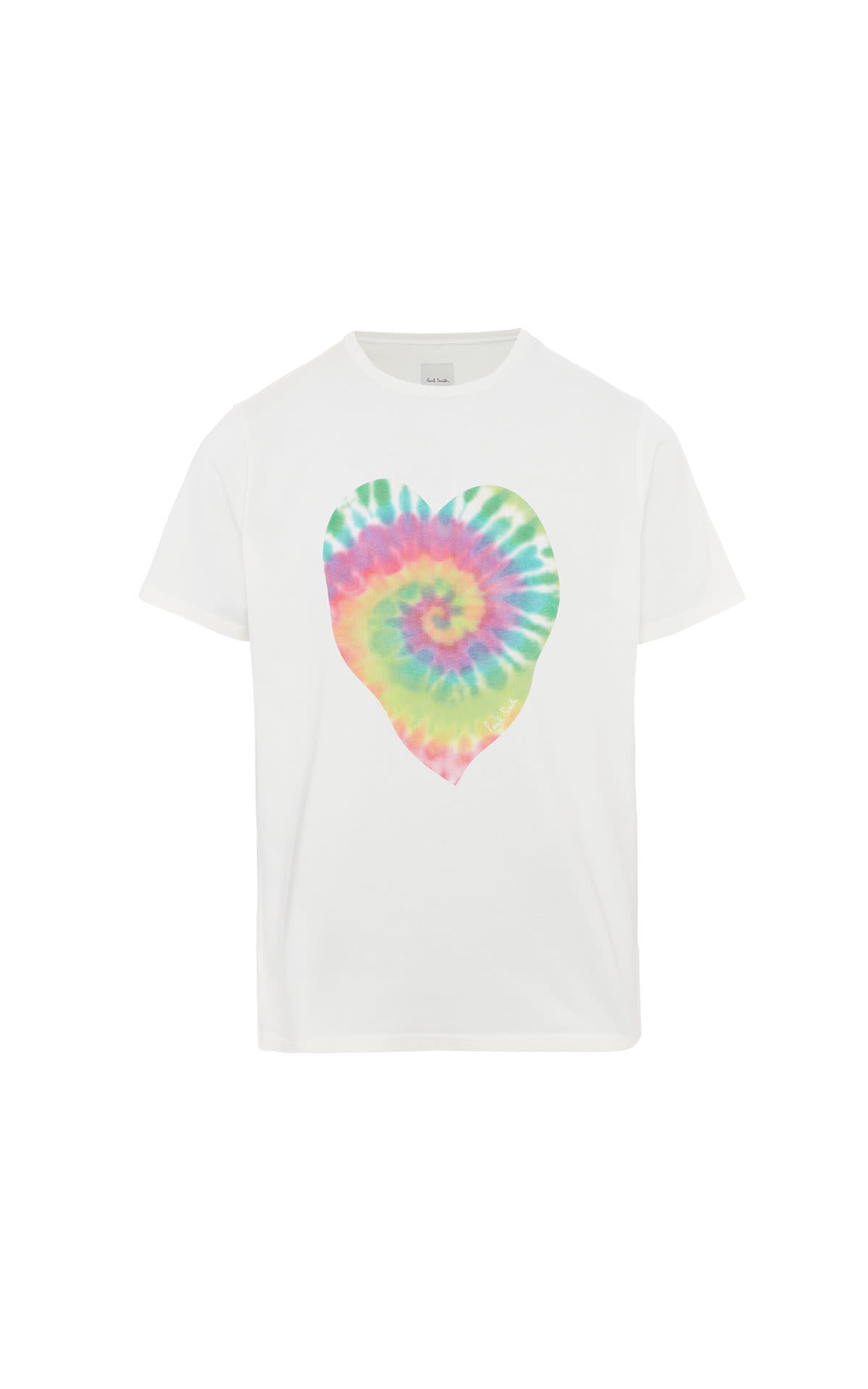 Paul Smith Tie and dye heart t-shirt from Bicester Village