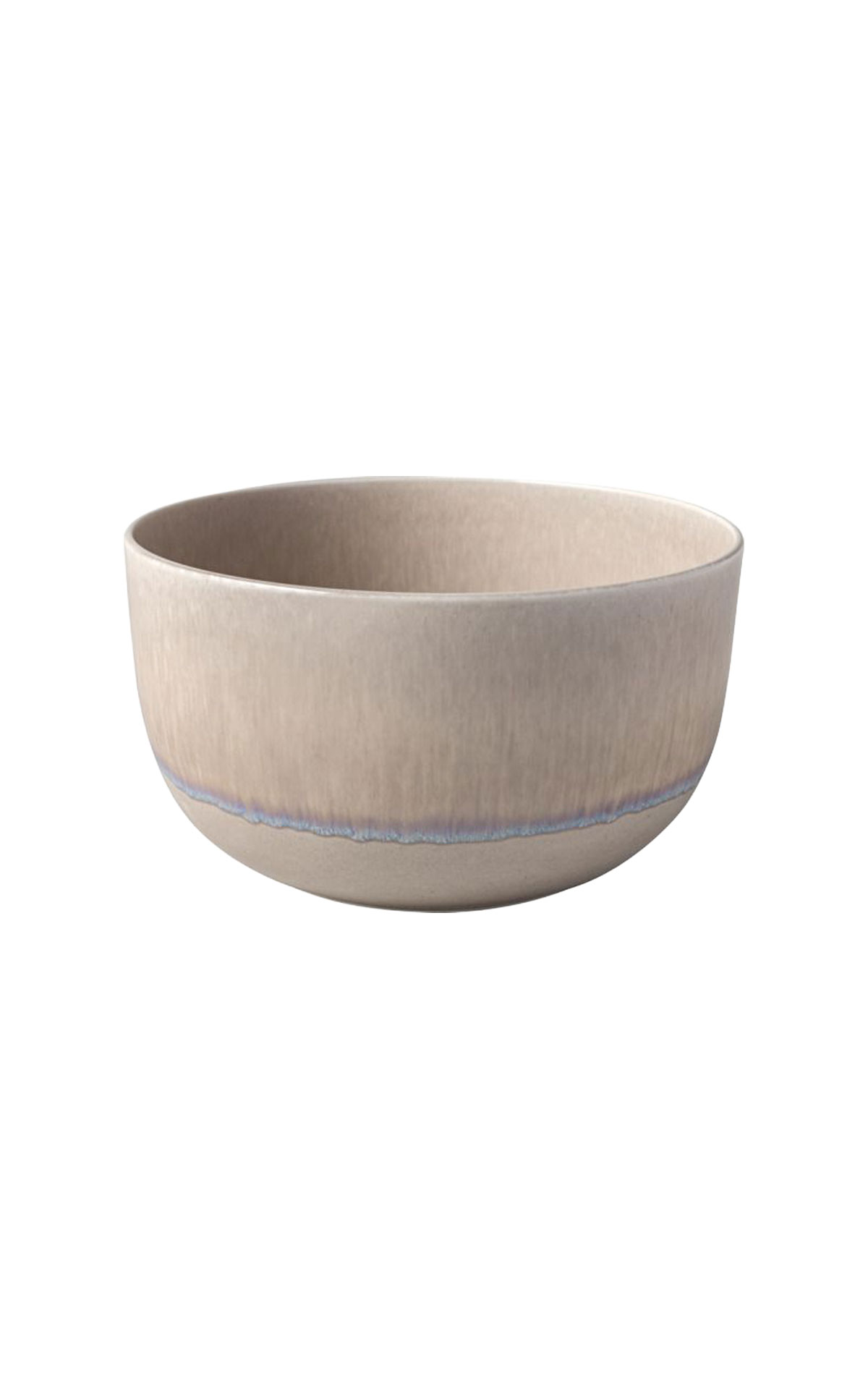Villeroy & Boch Perlemor sand salad bowl 22.5x22.5x12.5cm from Bicester Village