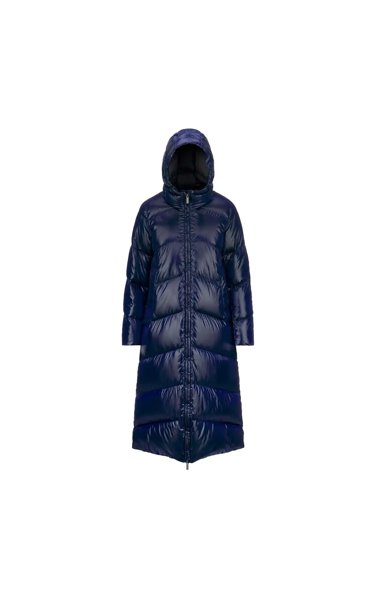 K-Way Longue doudoune déperlante pour femme - Blue Depth Chintz La Vallée Village