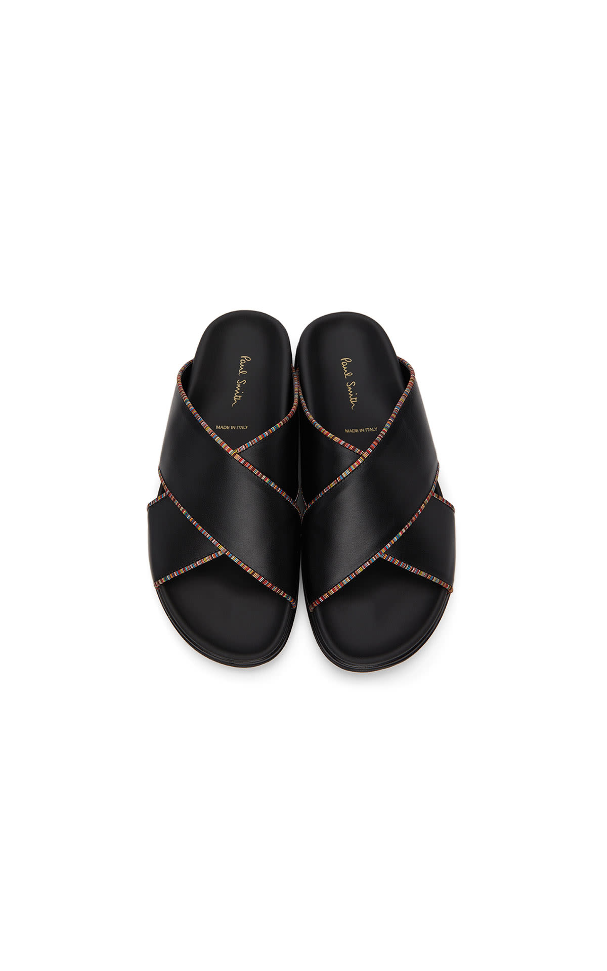 Paul Smith Leather slip-on sandals from Bicester Village