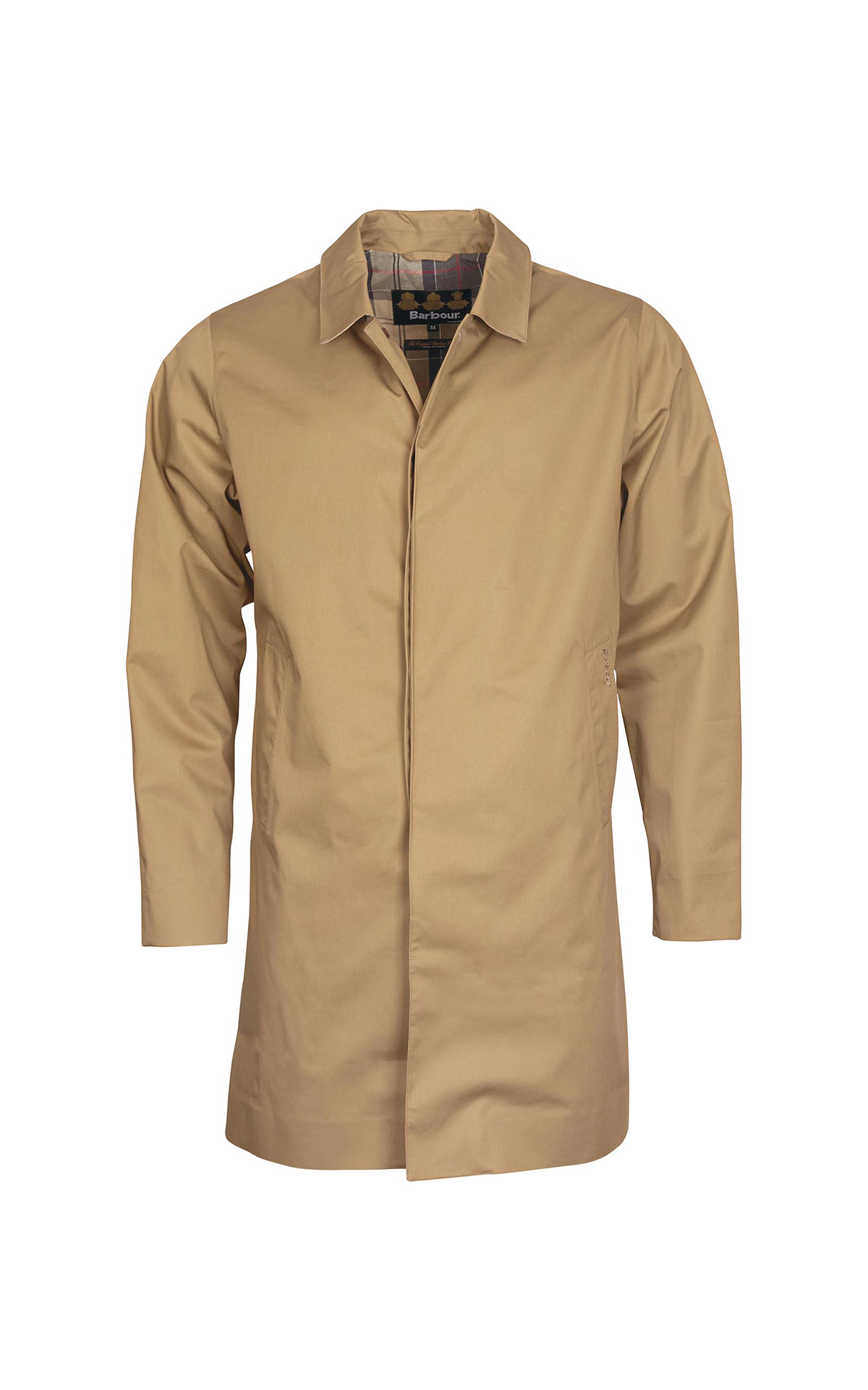 Long camel coat Barbour