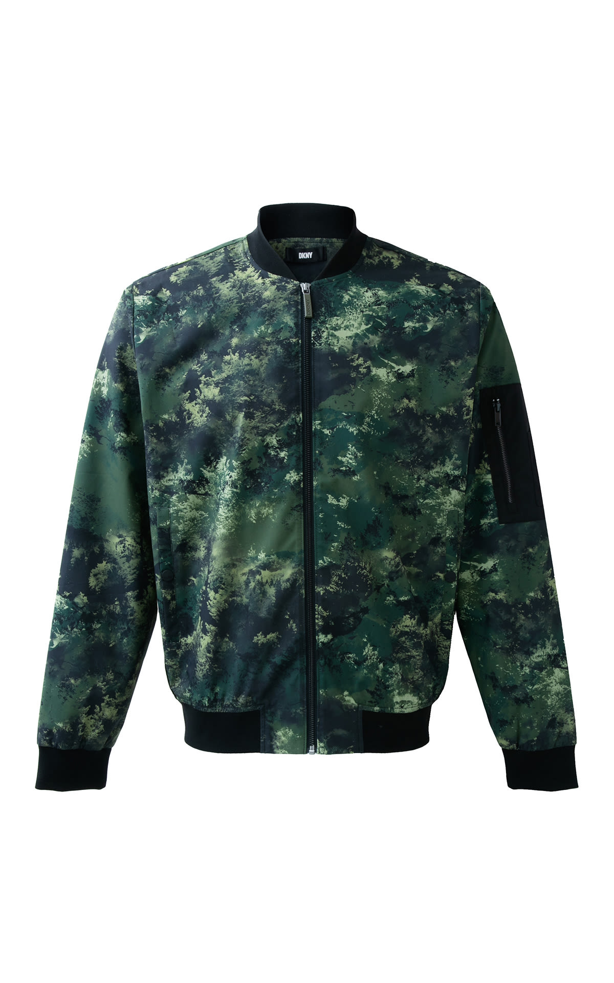 DKNY Leaf camo bomber from Bicester Village