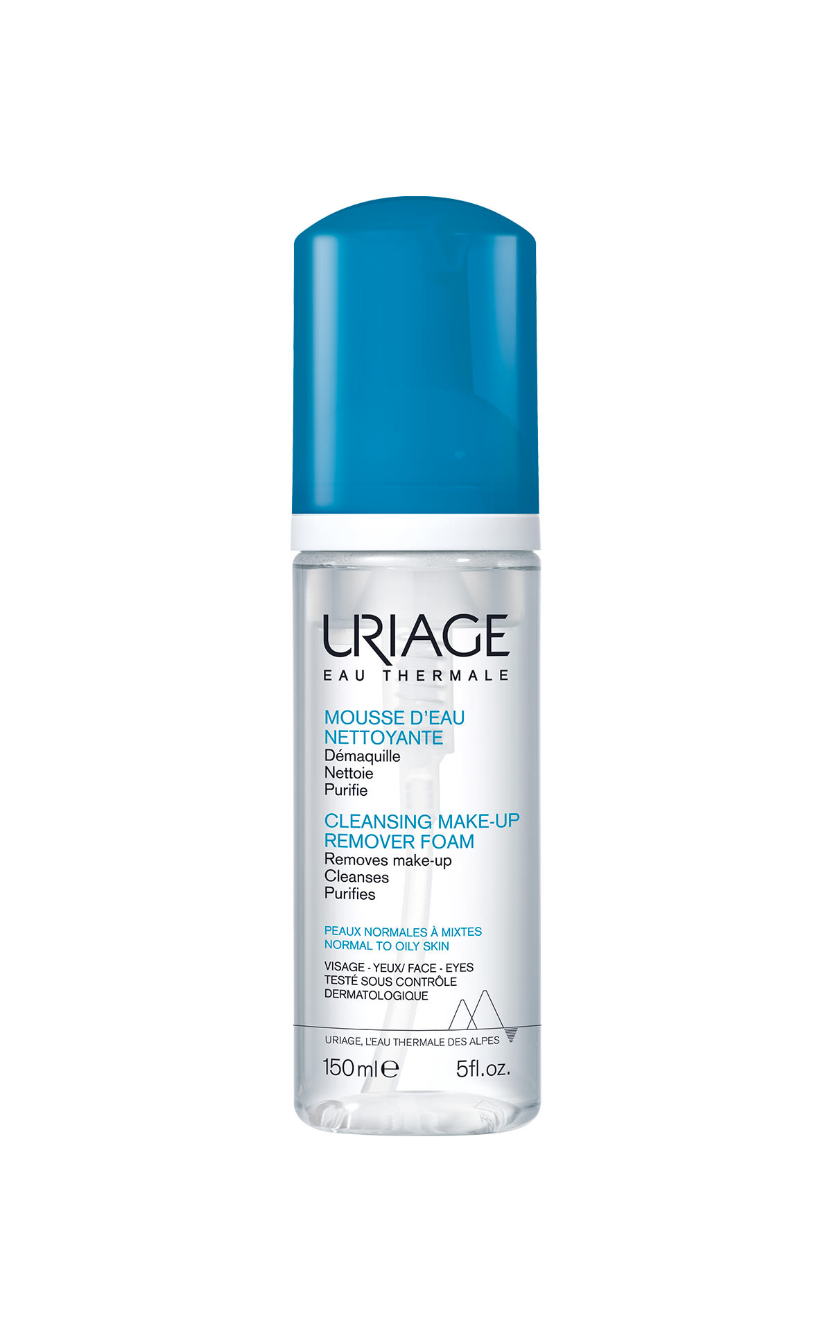 Cleansing make-up remover foam Uriage Inspira
