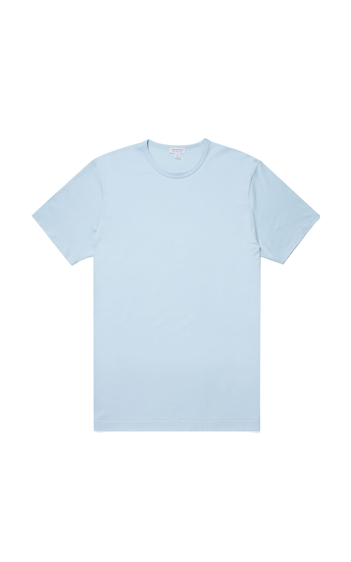 Sunspel Classic t-shirt in ice from Bicester Village