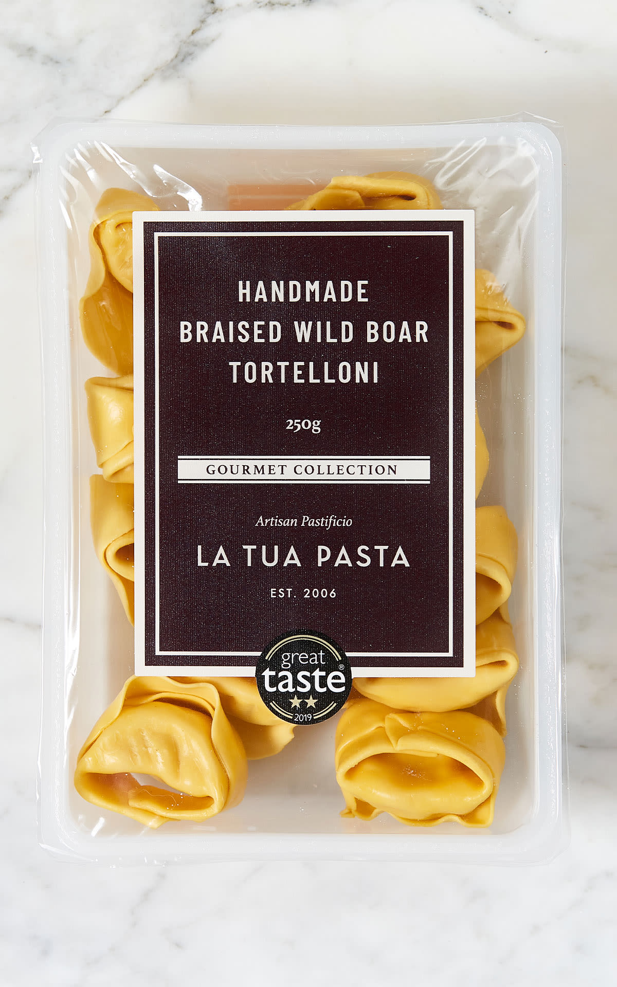 La Tua Pasta Wildboar tortelloni from Bicester Village