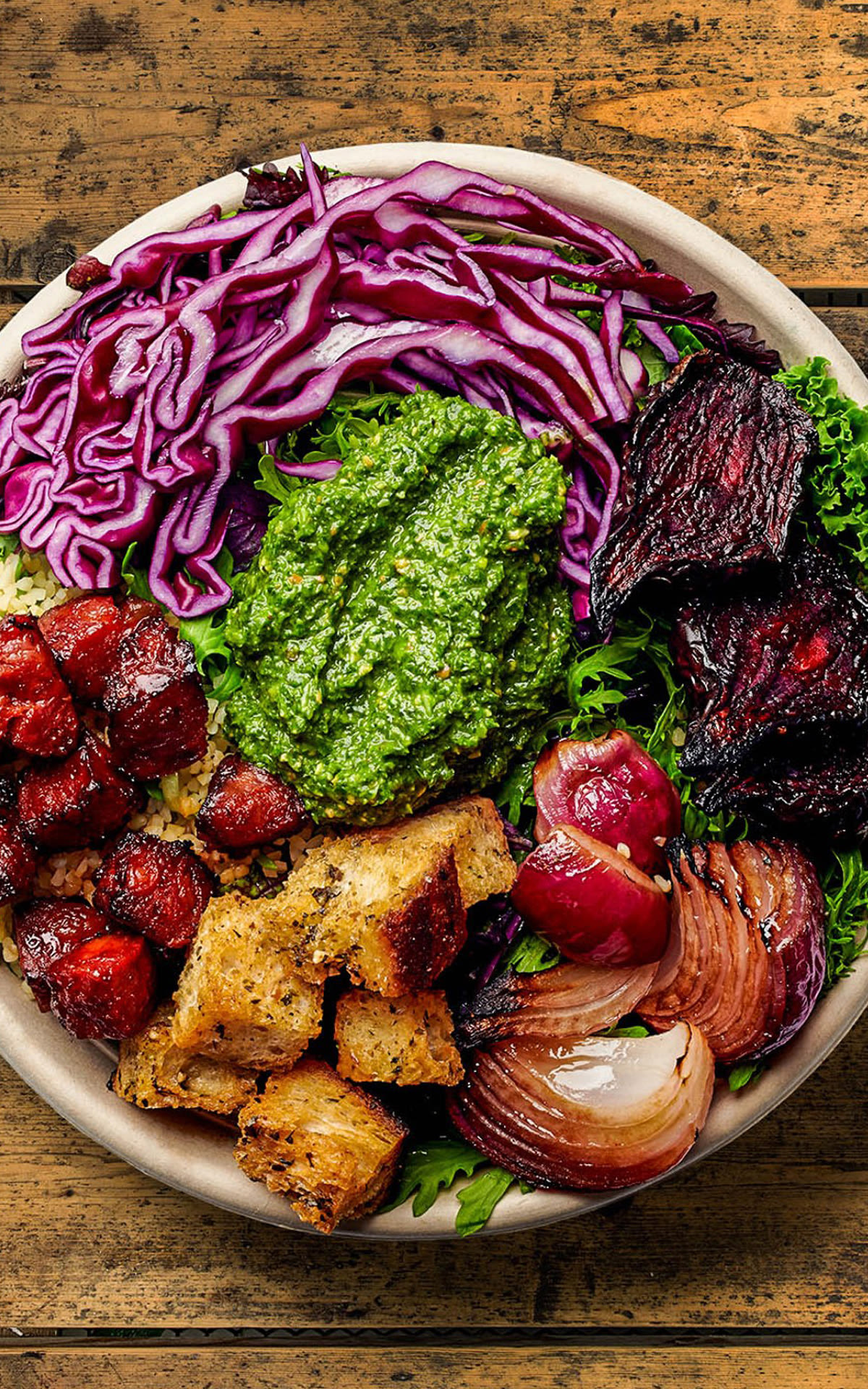Winter salad from Sprout at Kildare Village